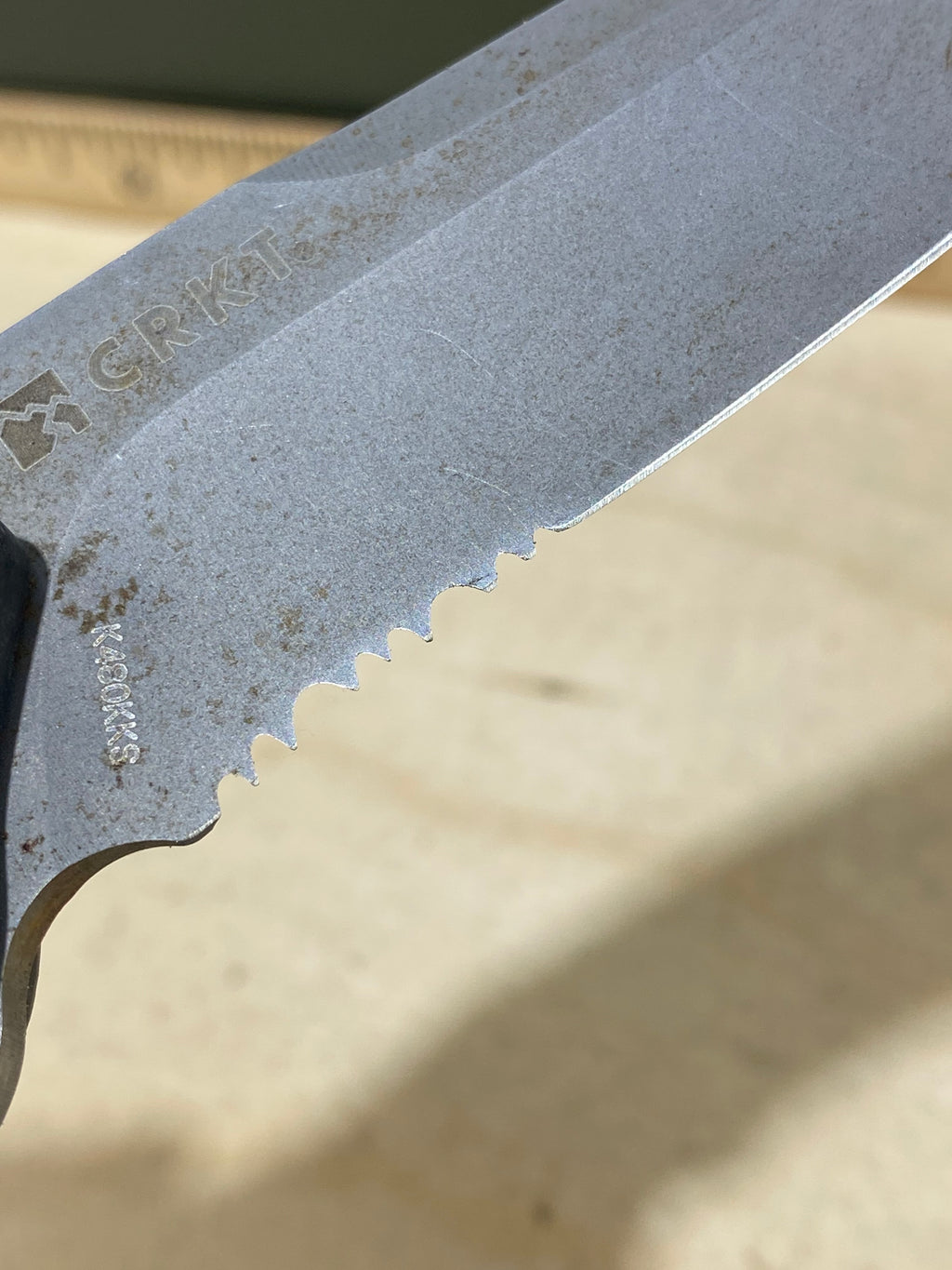 CRKT K480KKS #139. Light usage. Dirty.