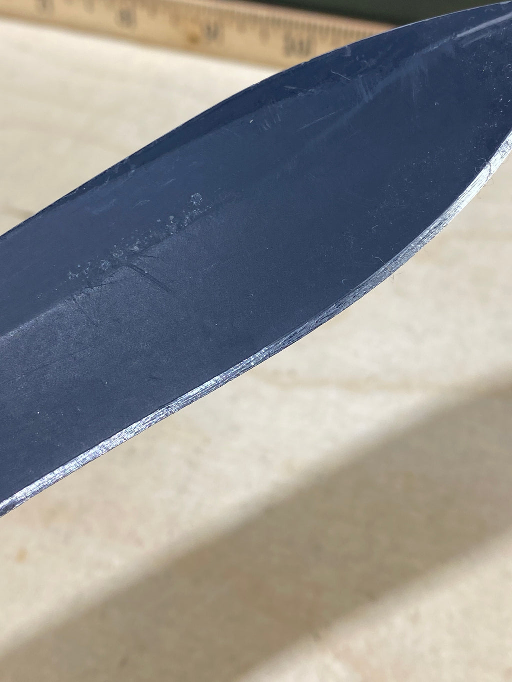 CRKT M21-04G Spear Point #141. Light usage. Resharpened