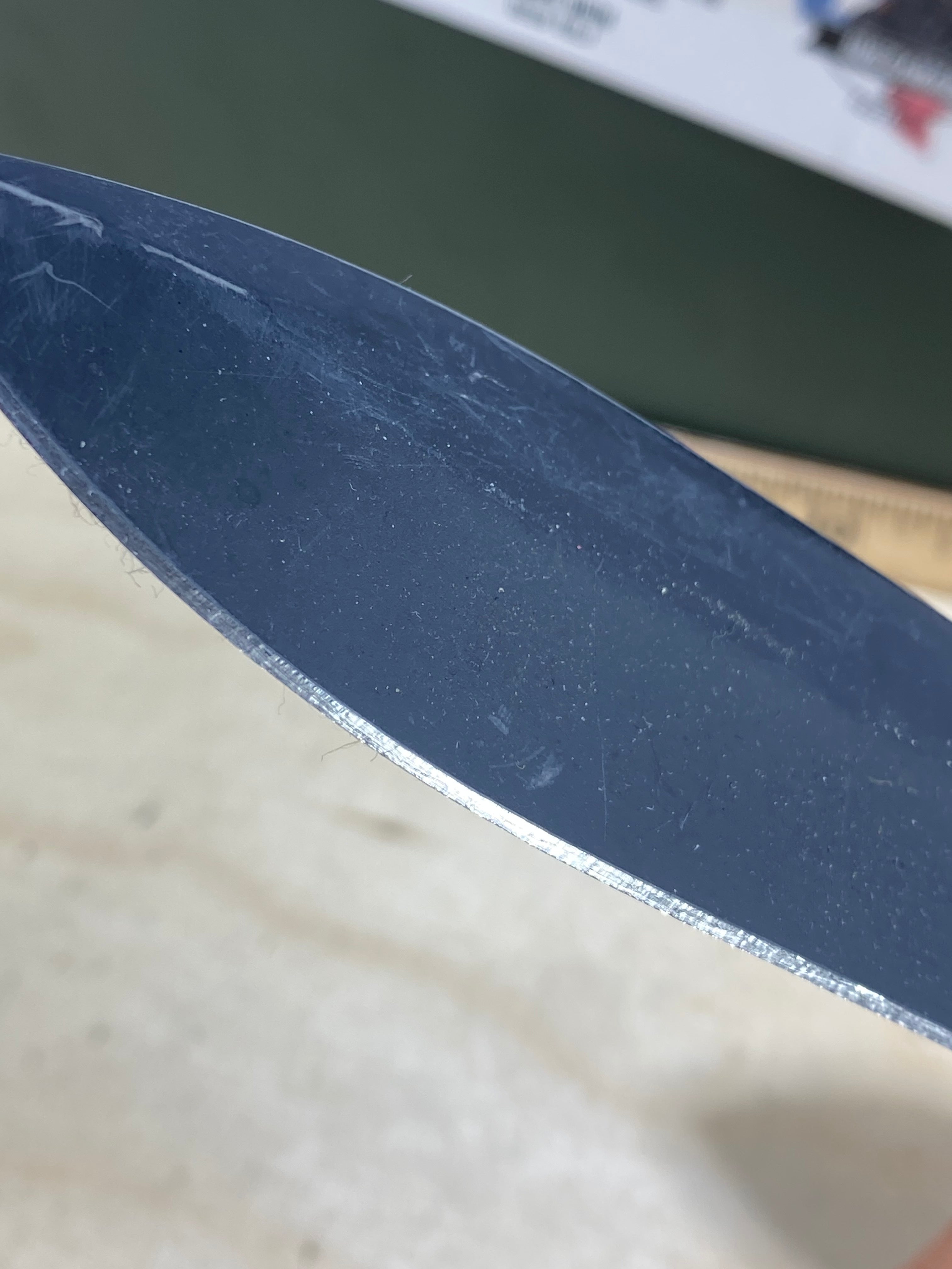 CRKT M21-04G Spear Point #141. Light usage. Resharpened