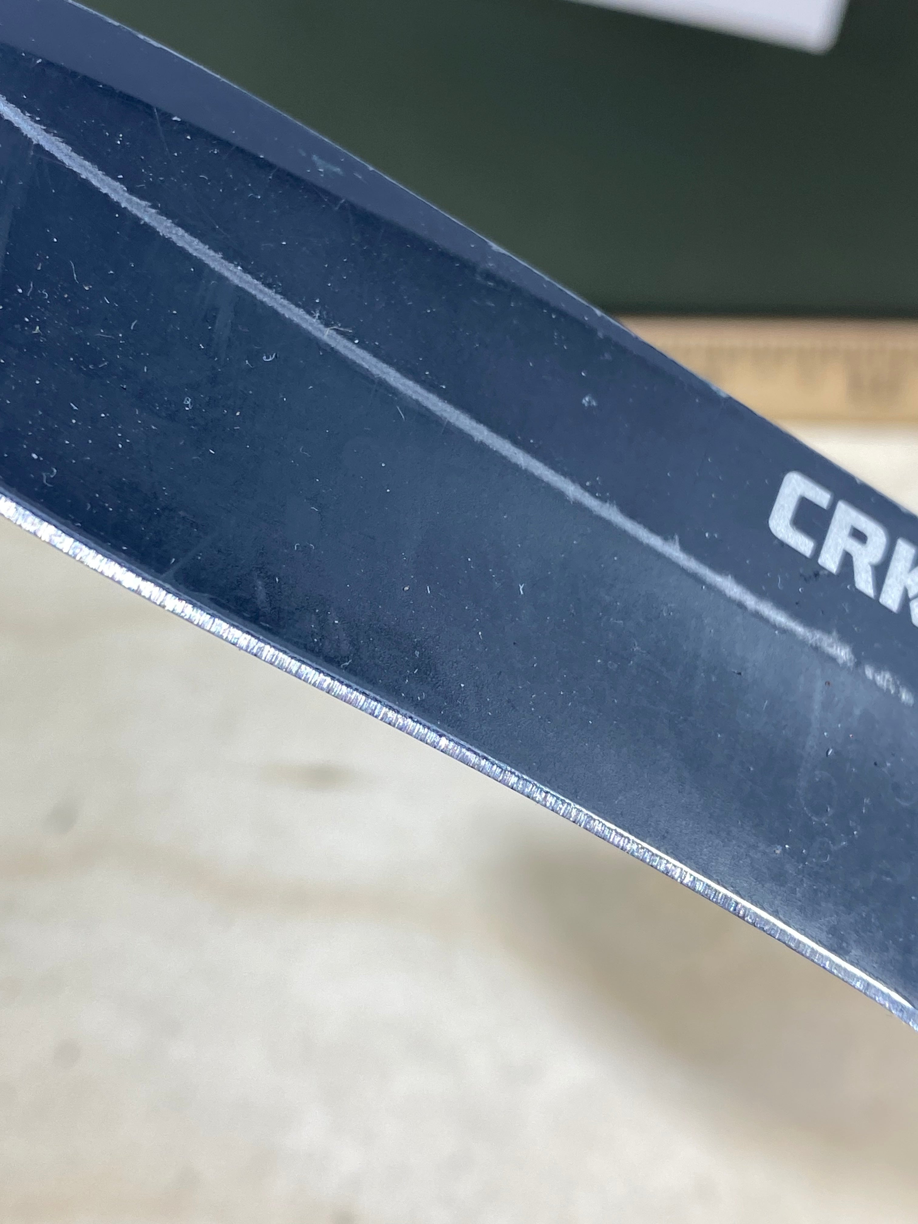 CRKT M21-04G Spear Point #142. Light usage