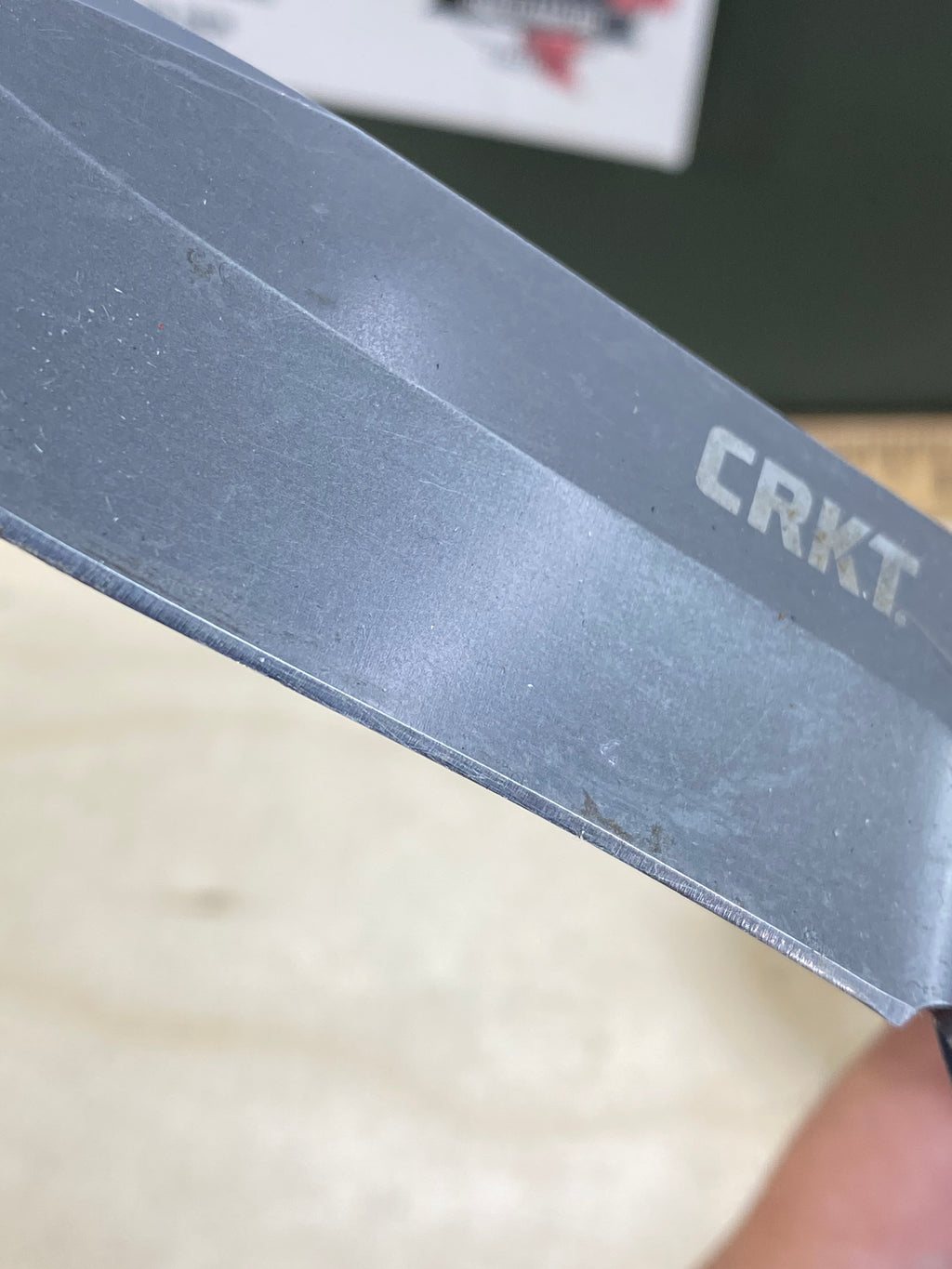 CRKT M21-04G Spear Point #143. Light usage. Dirty.