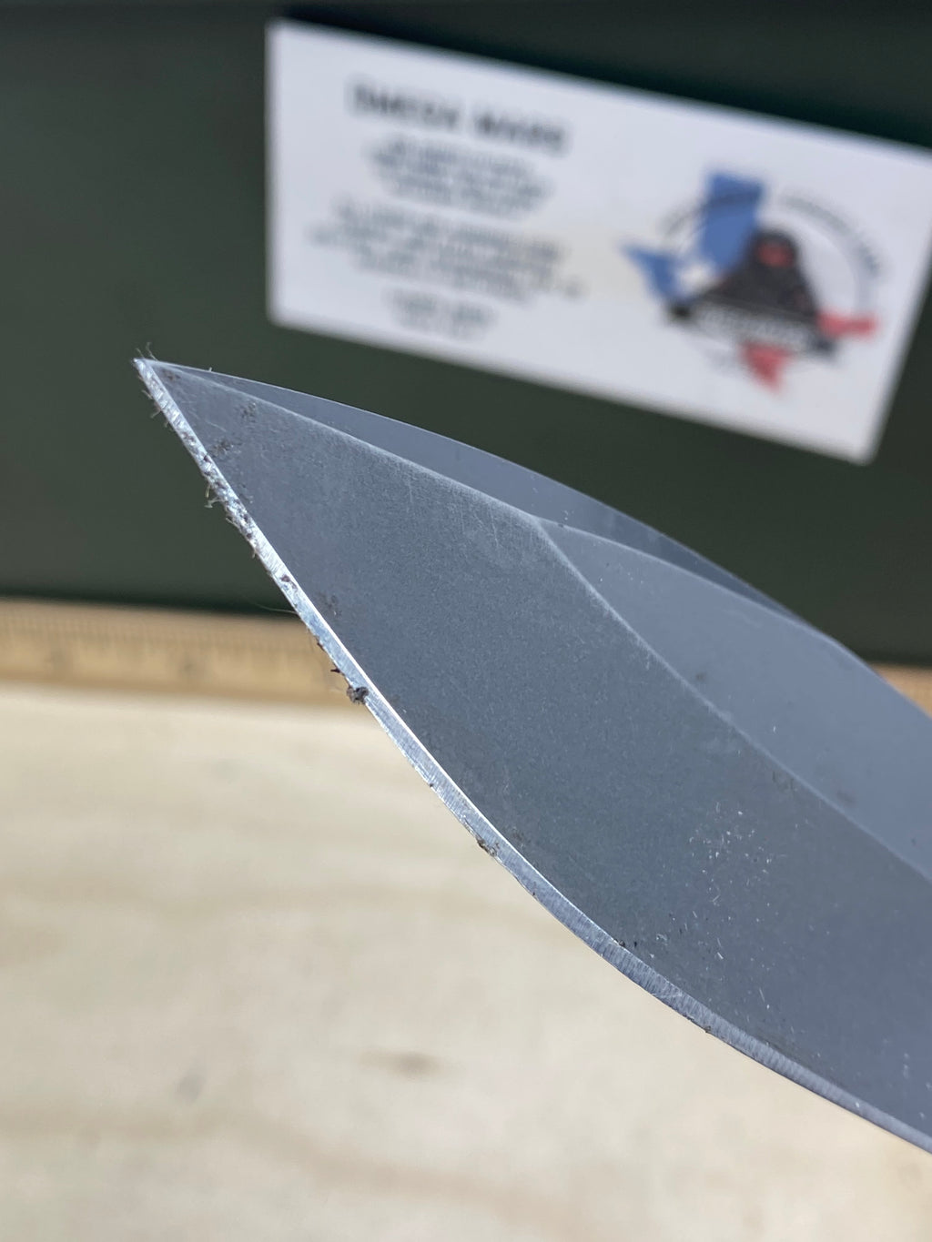 CRKT M21-04G Spear Point #143. Light usage. Dirty.