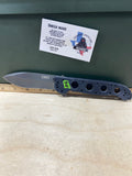 CRKT M21-04G Spear Point #145. Light usage. Resharpened