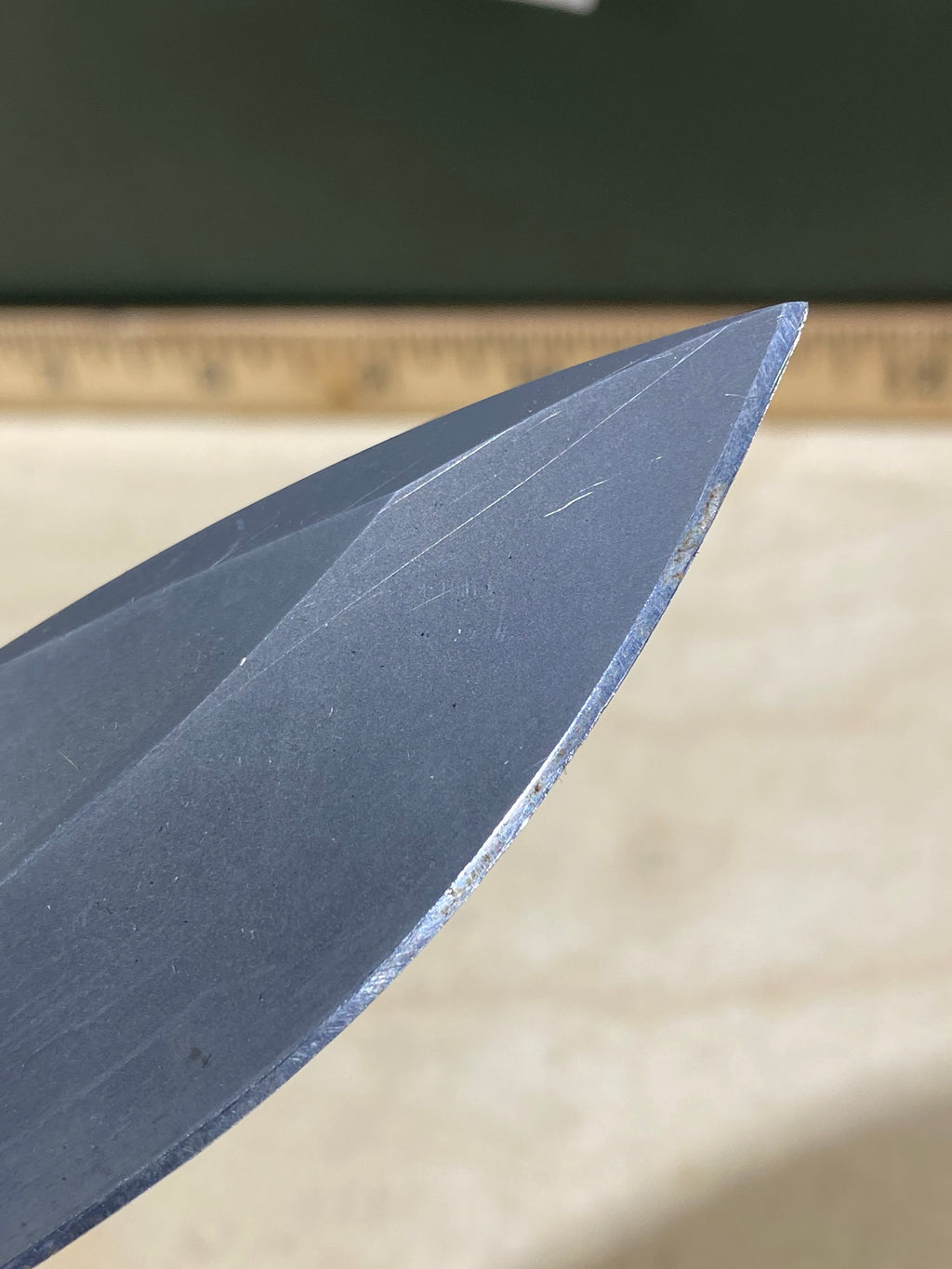 CRKT M21-04G Spear Point #145. Light usage. Resharpened