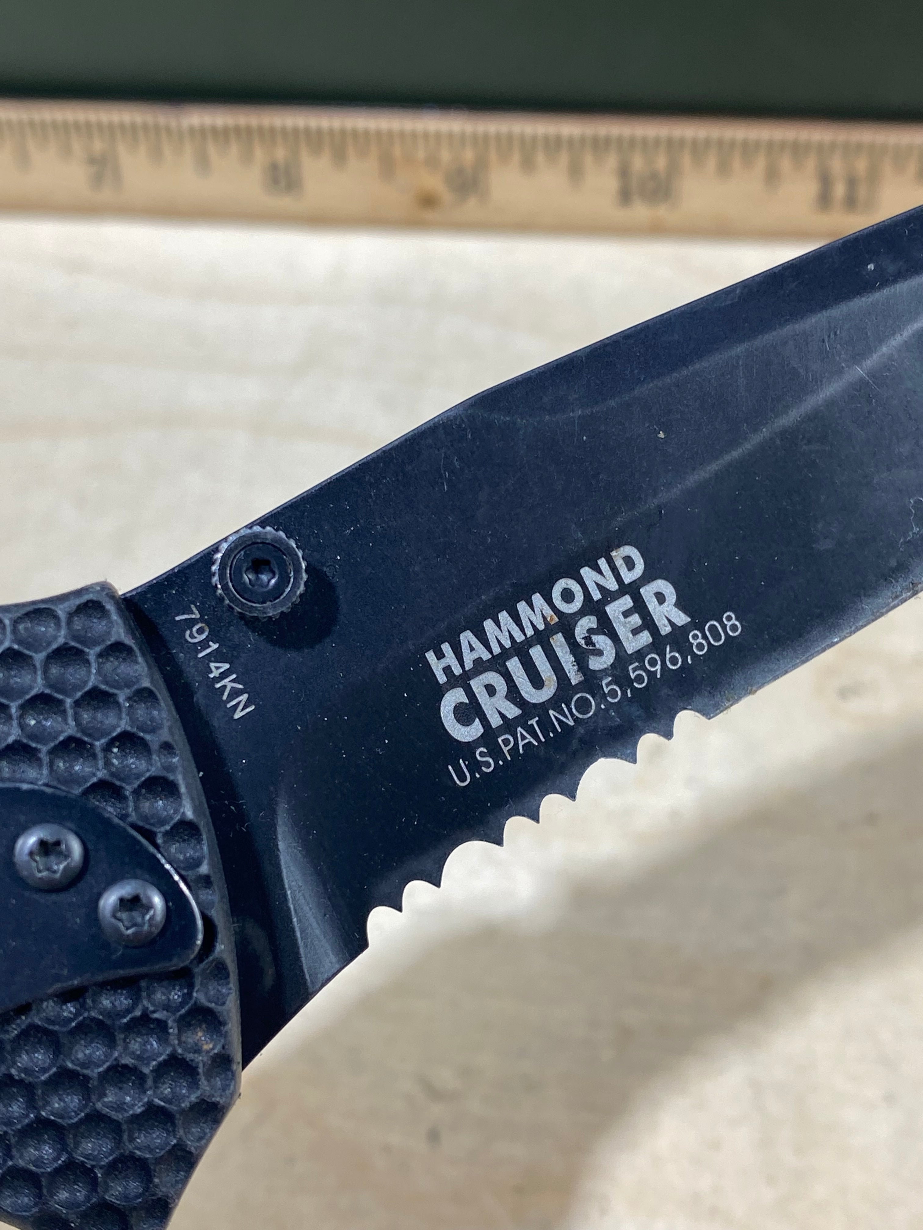 CRKT 7914KN Hammond Cruiser # 146. Light usage. Chips on Blade