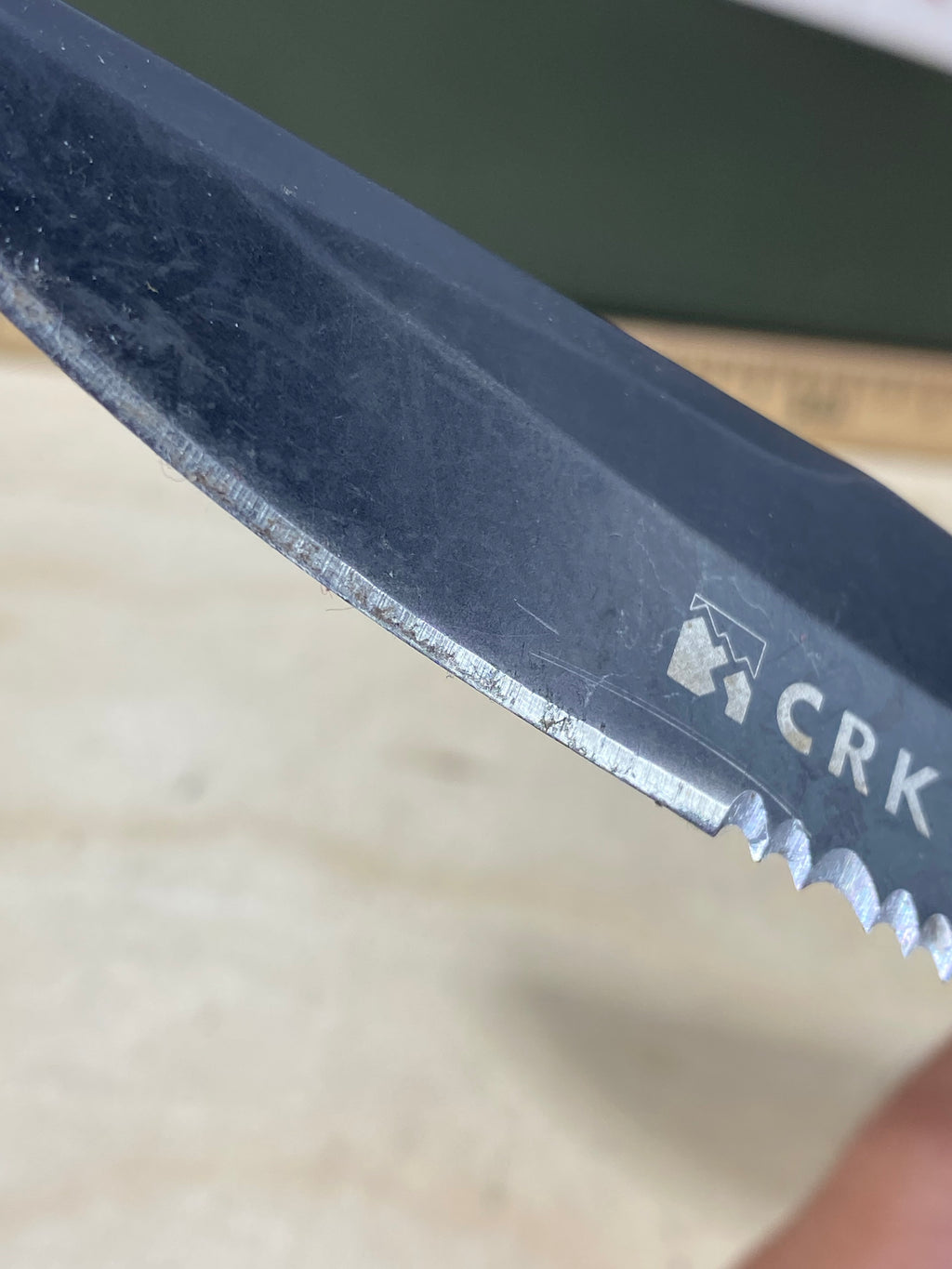 CRKT 7914KN Hammond Cruiser # 146. Light usage. Chips on Blade
