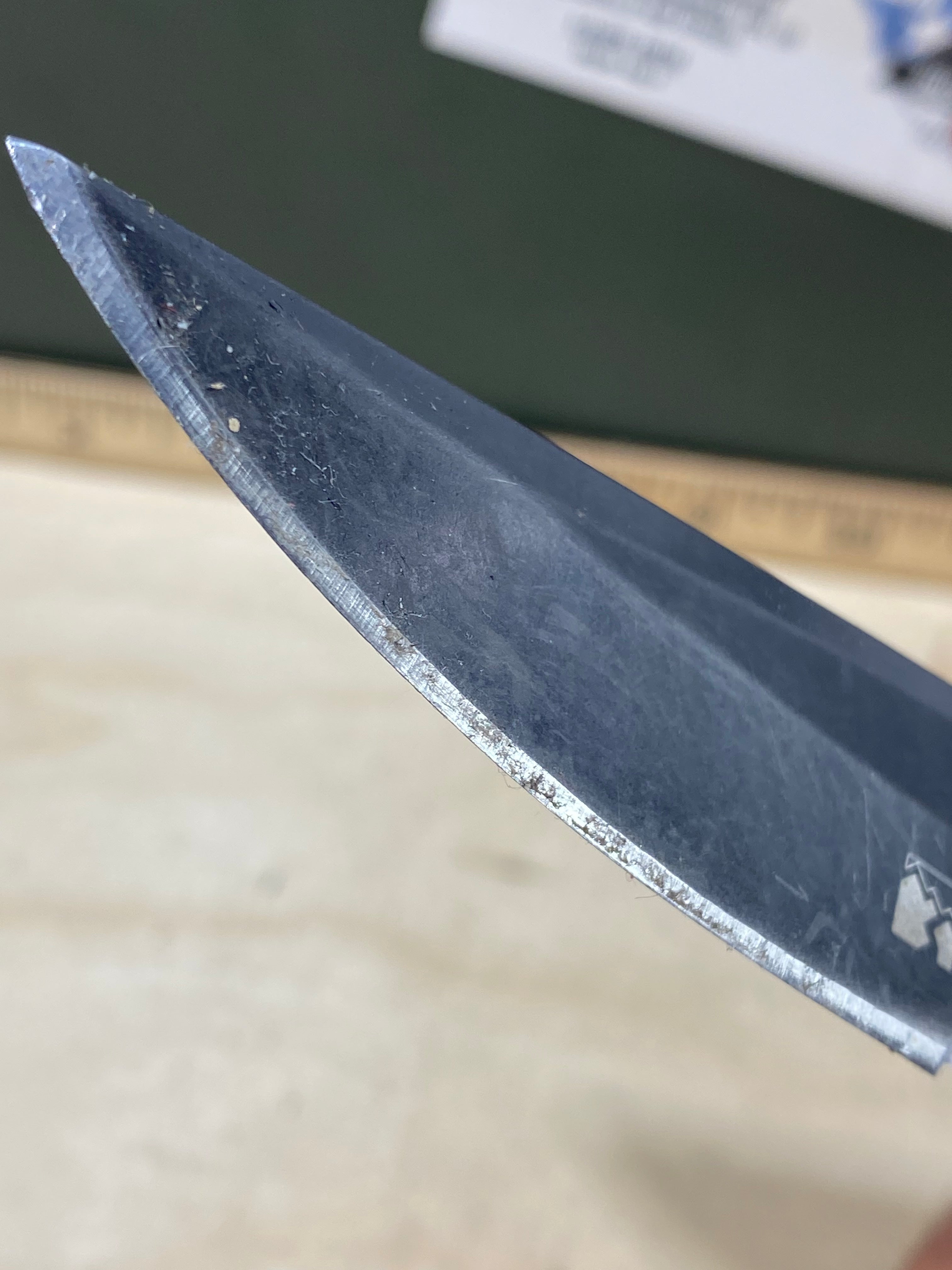 CRKT 7914KN Hammond Cruiser # 146. Light usage. Chips on Blade