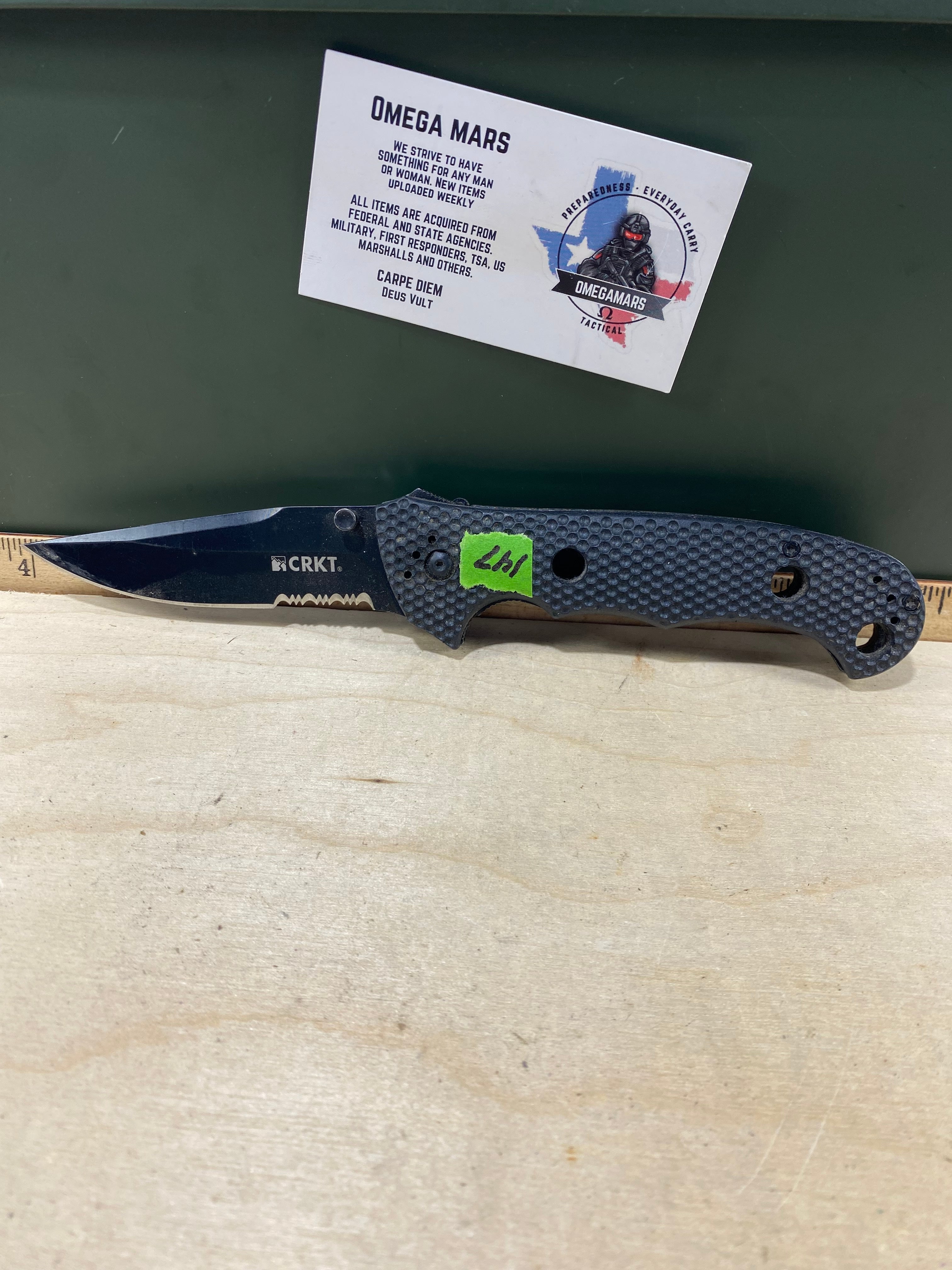 CRKT 7914KN Hammond Cruiser #147. Light usage. Dirty.