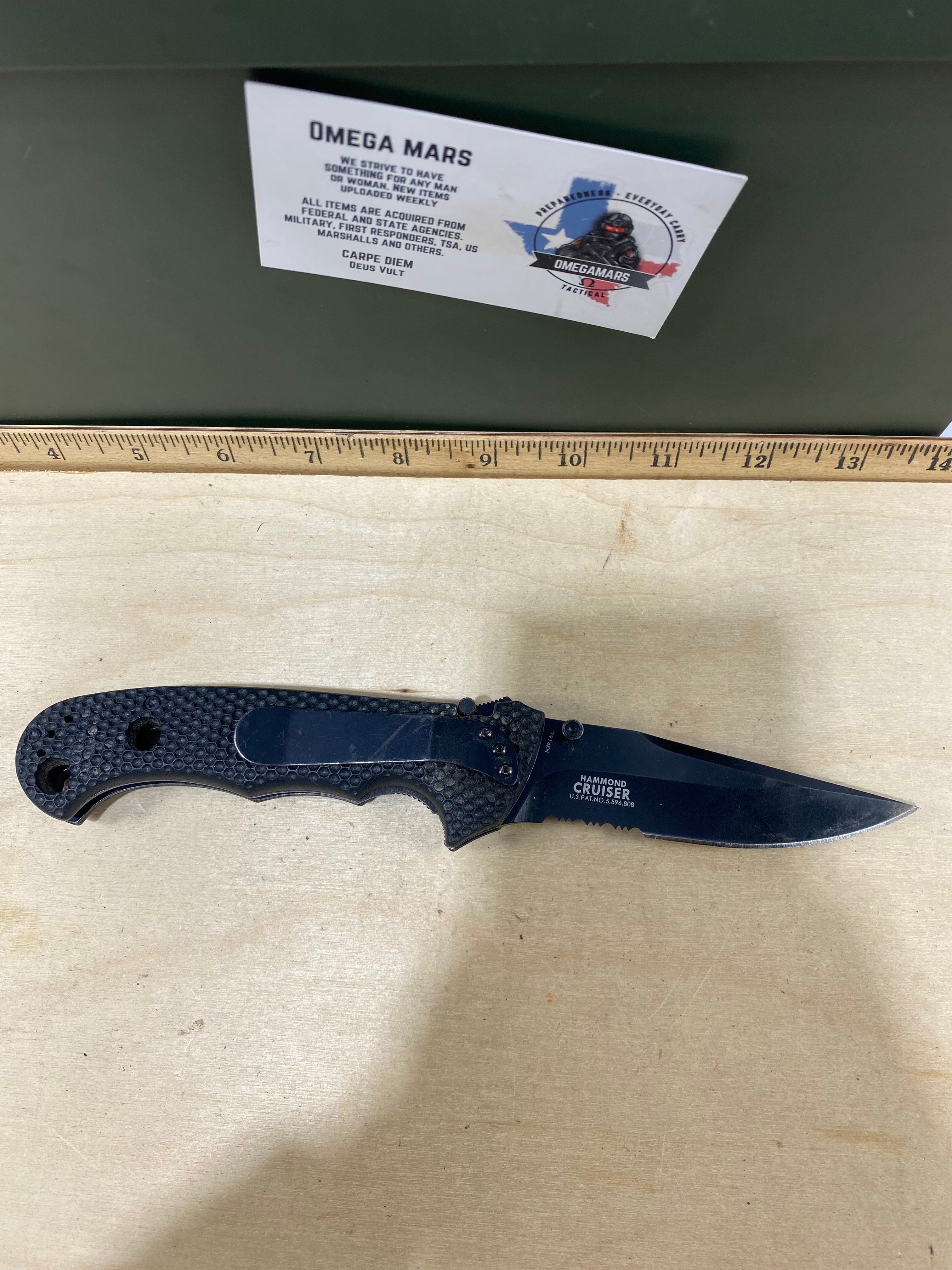 CRKT 7914KN Hammond Cruiser #147. Light usage. Dirty.