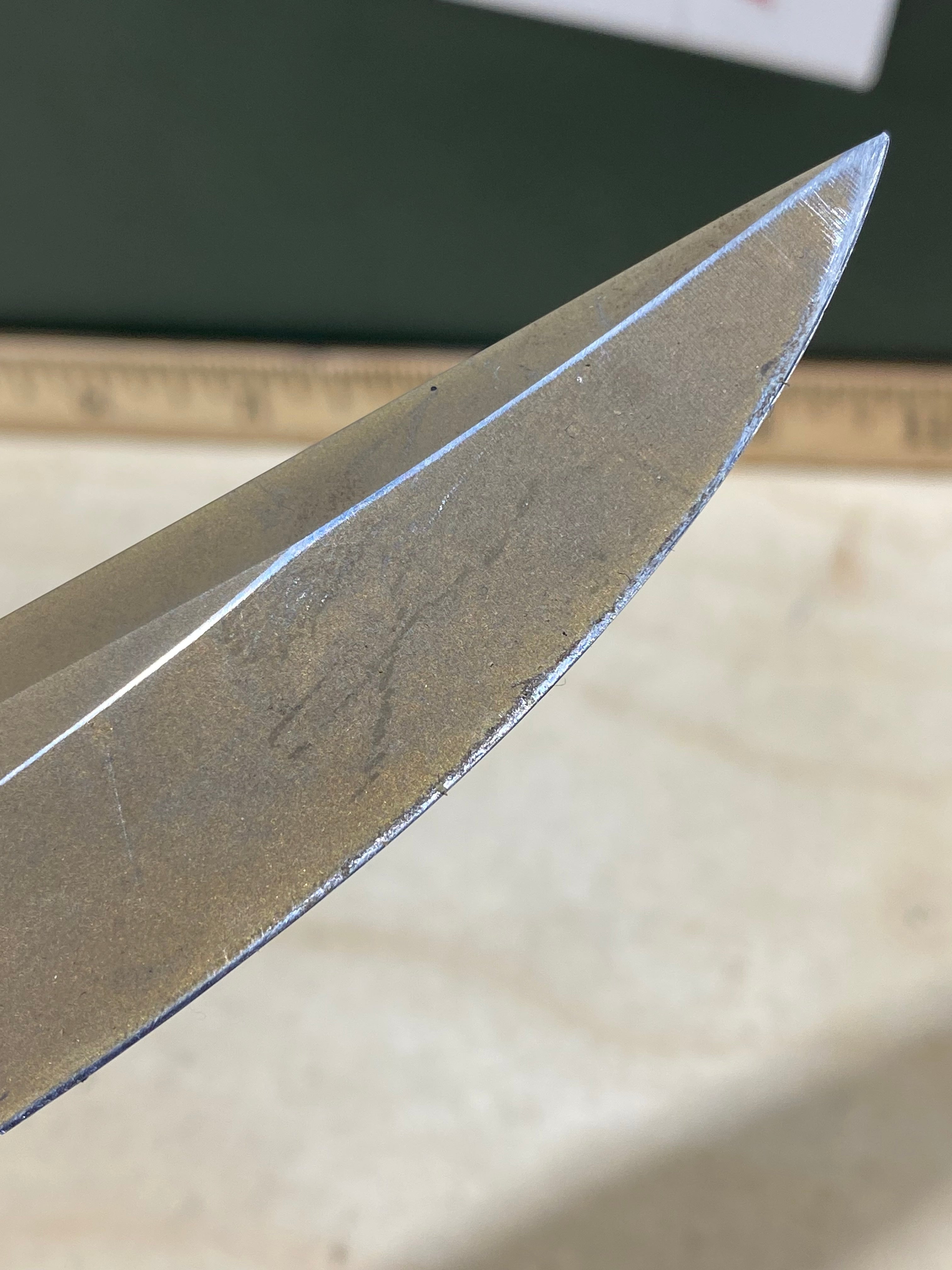 CRKT 7914D Hammond Desert Cruiser #148. Light usage. Resharpened. Dirty. Discontinued