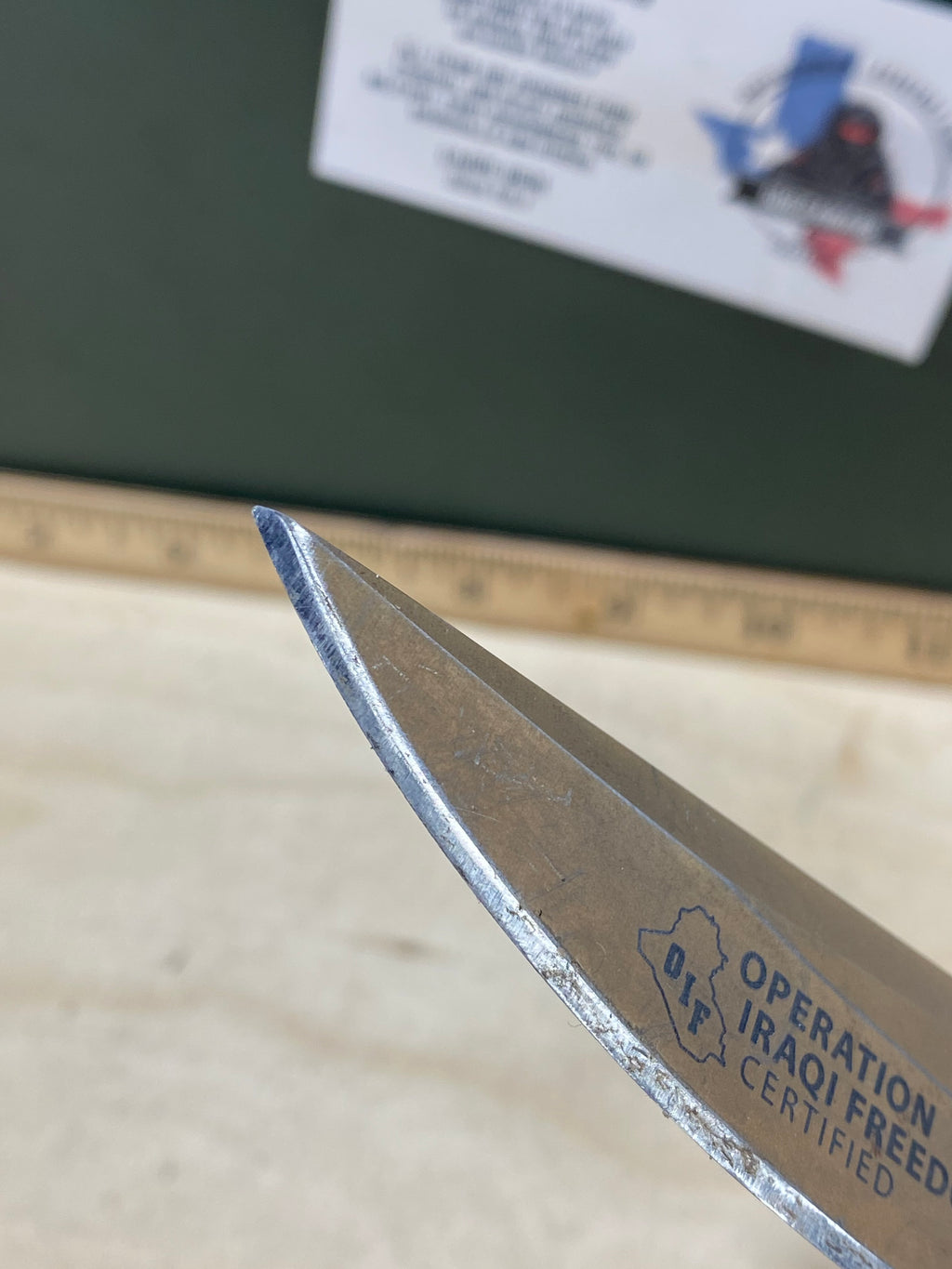 CRKT 7914D Hammond Desert Cruiser #148. Light usage. Resharpened. Dirty. Discontinued