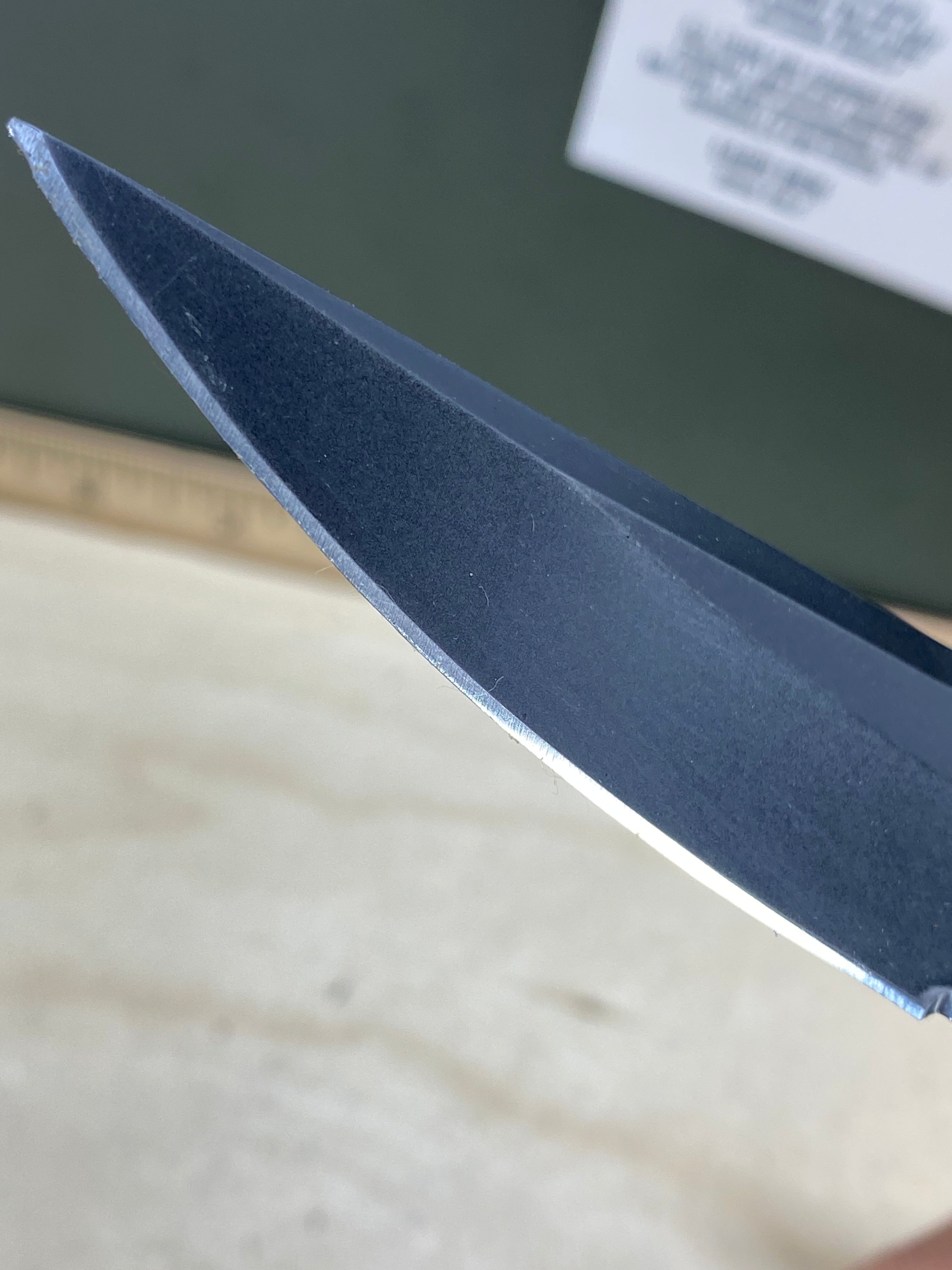 CRKT 7914DB Hammond Cruiser #149. Light usage. Tip chipped. Discontinued