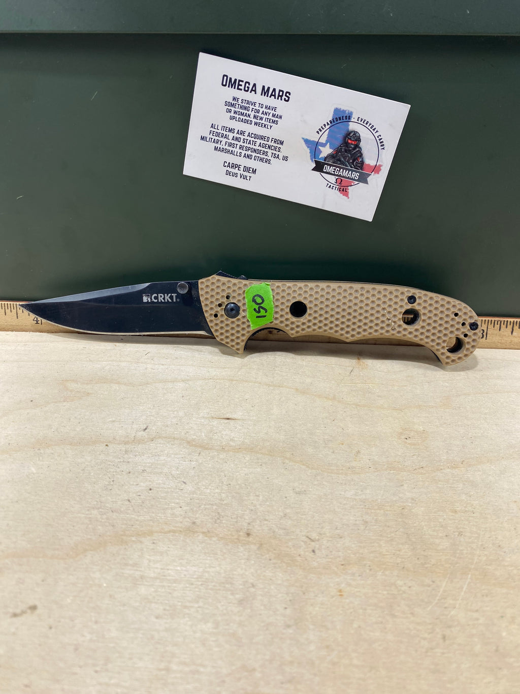 CRKT 7904DB Hammond Cruiser #150. Light usage. Discontinued