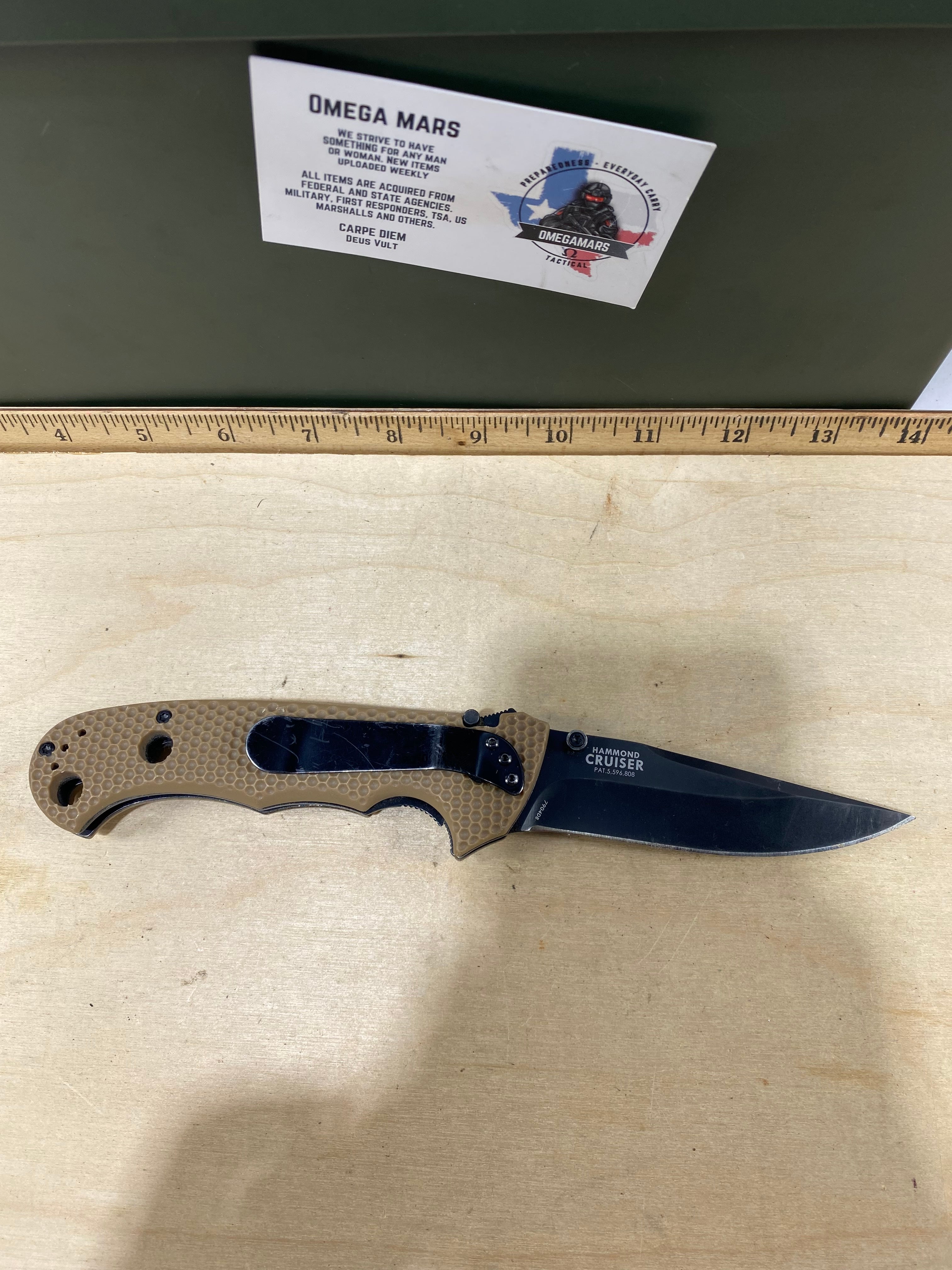 CRKT 7904DB Hammond Cruiser #150. Light usage. Discontinued
