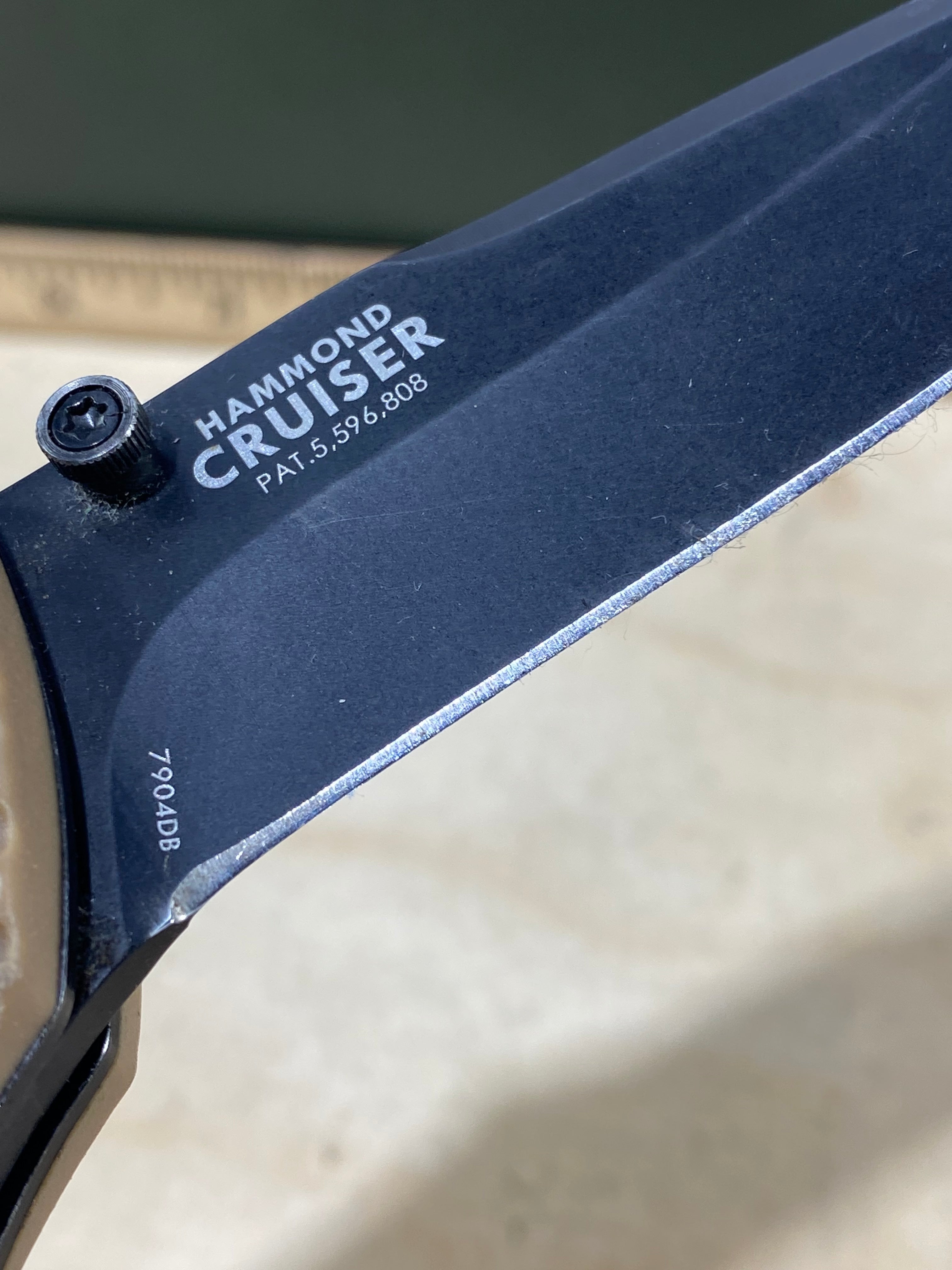 CRKT 7904DB Hammond Cruiser #150. Light usage. Discontinued