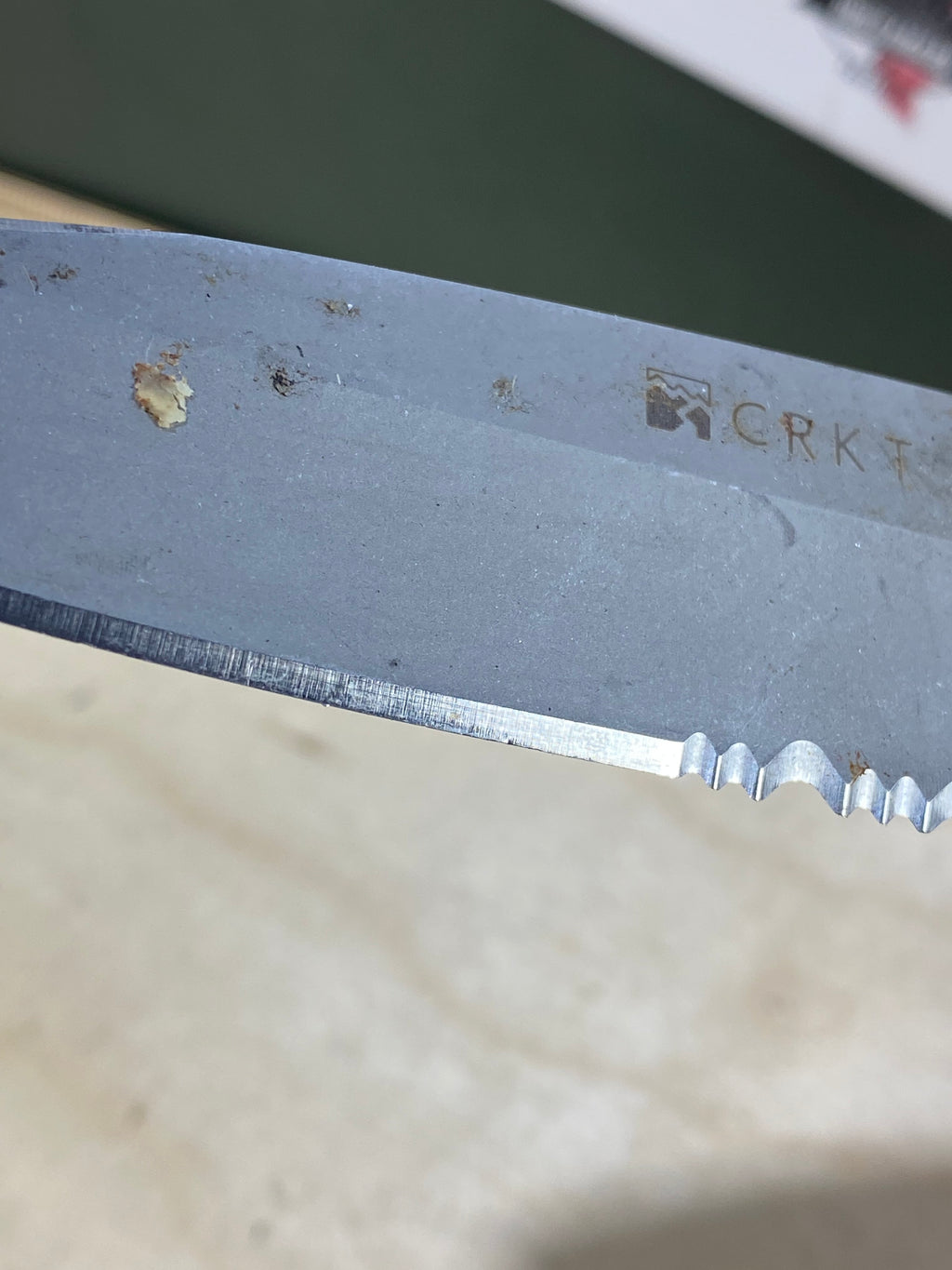 CRKT M16-14ZSF #153. Light usage. Dirty.