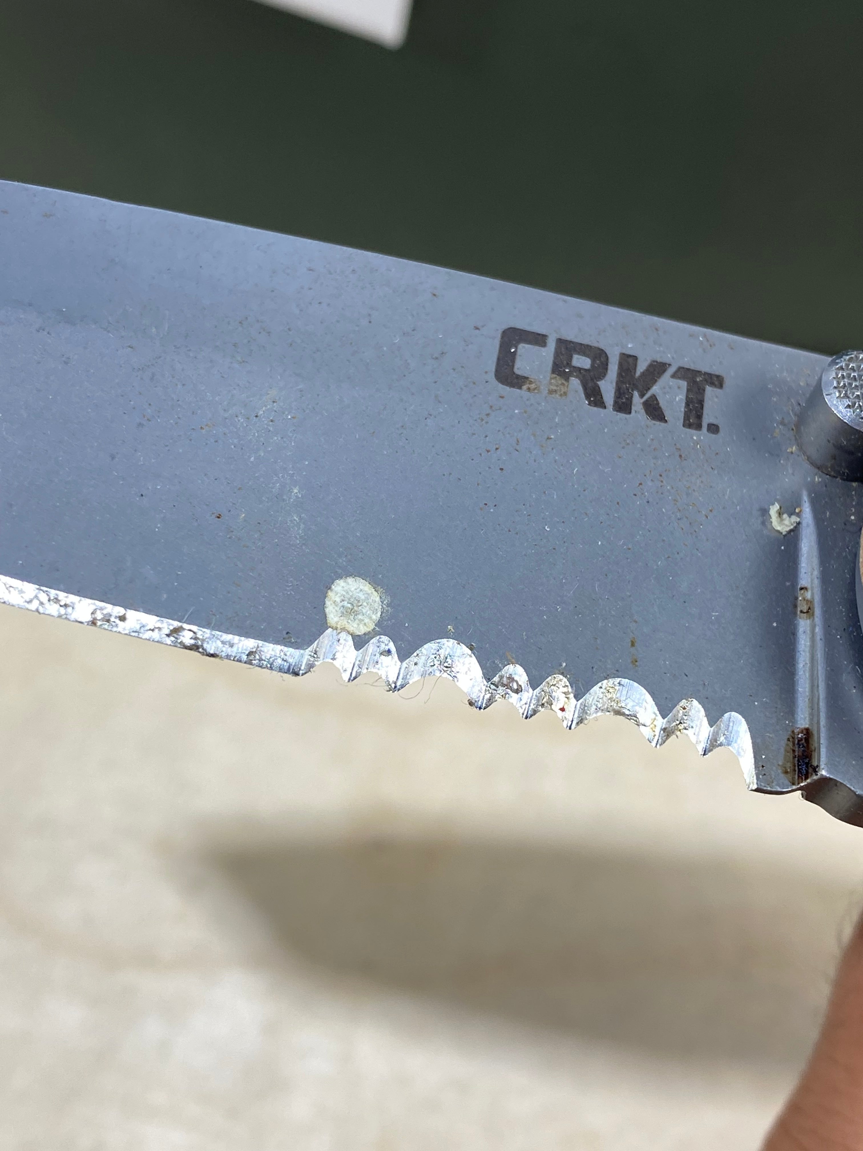 CRKT M16-14ZSF #154. Light usage. Dirty.