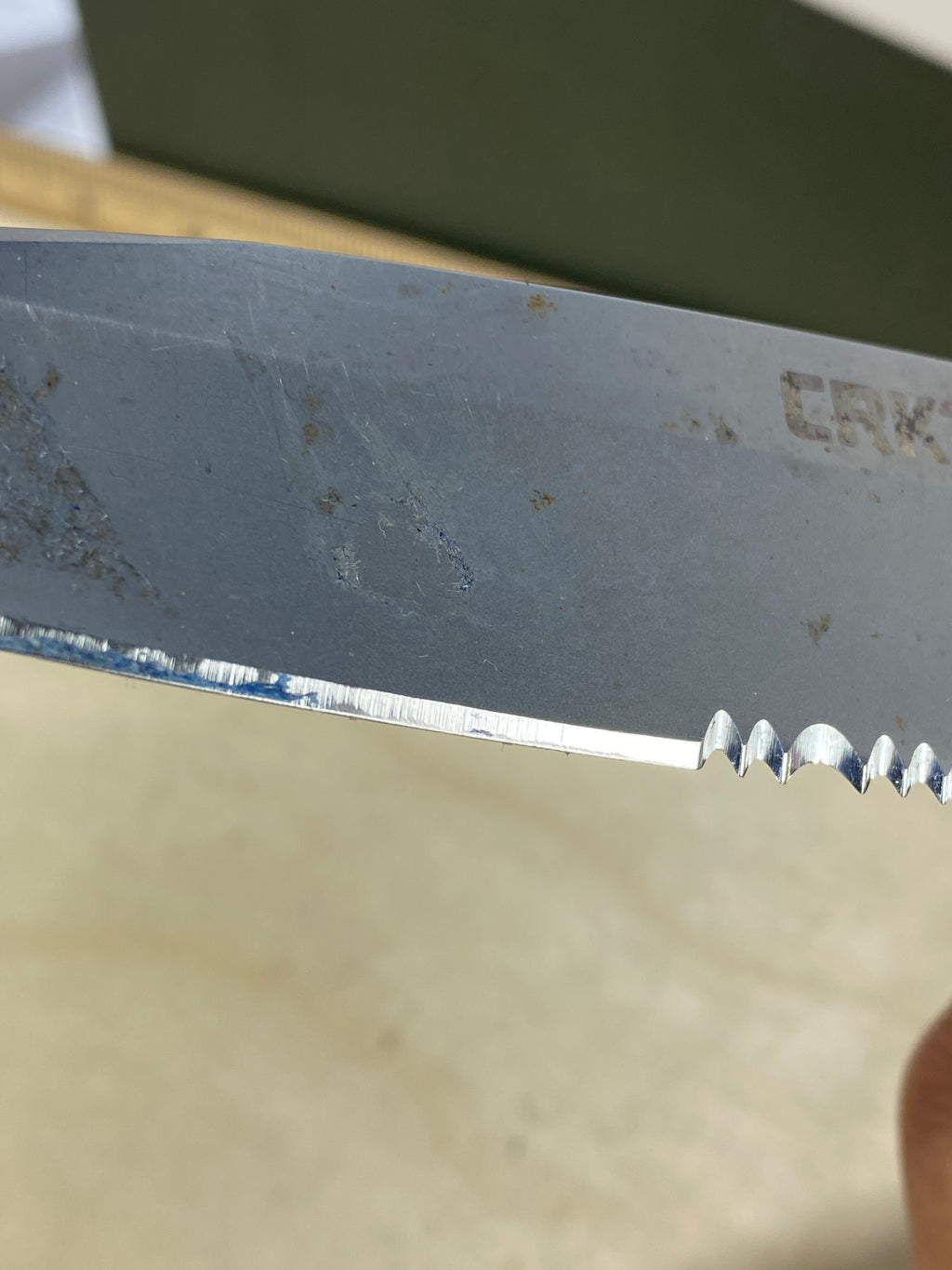 CRKT M16-14ZSF #155. Light usage. Dirty.