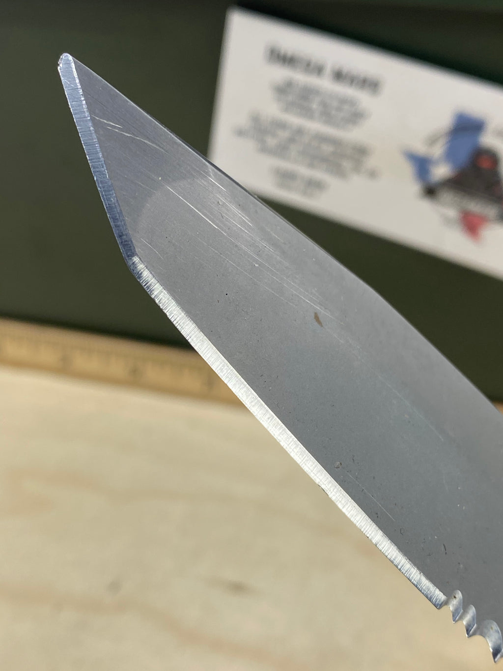 CRKT M16-14ZSF #156. Light usage. Tip Broken