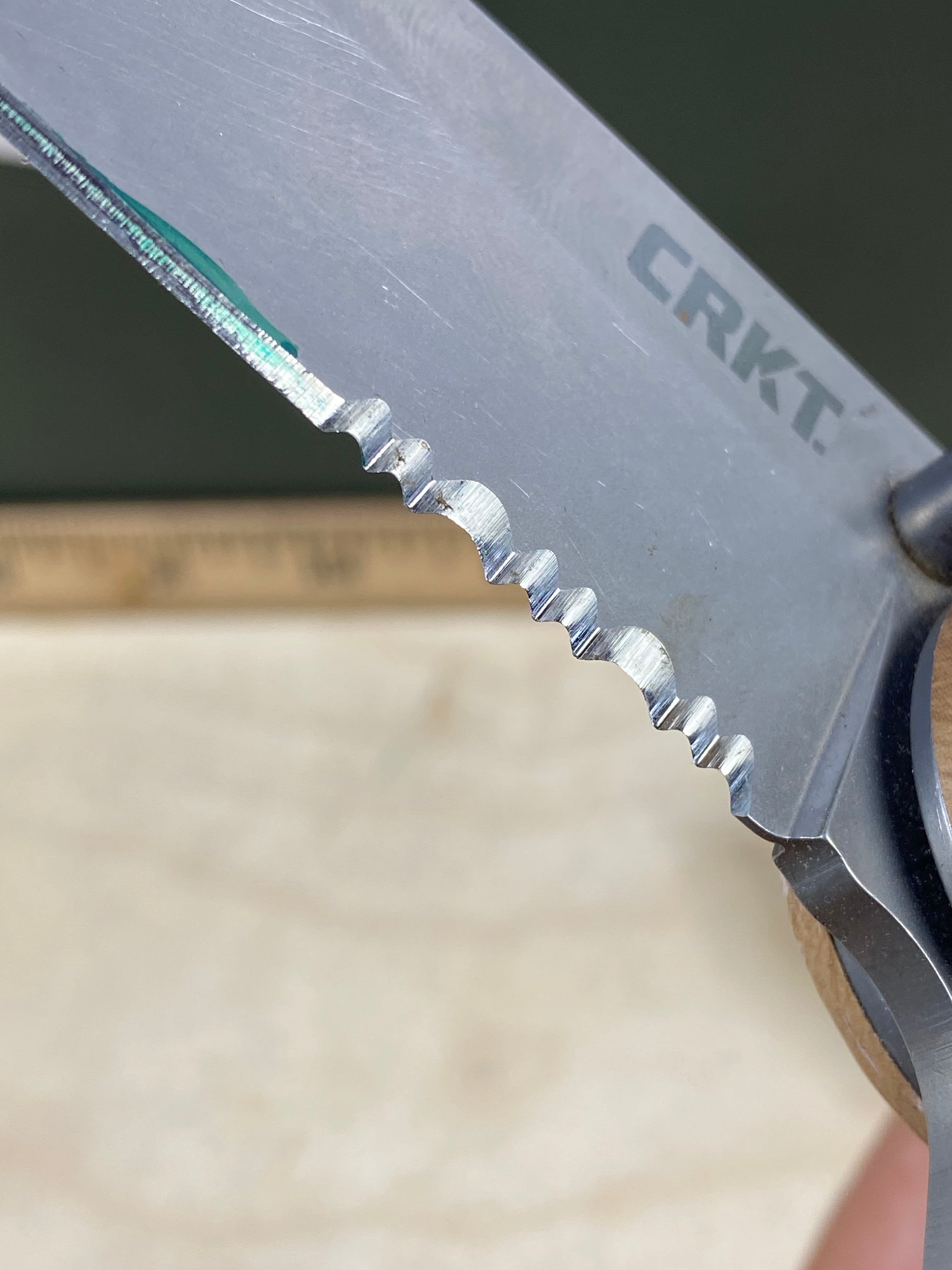 CRKT M16-14ZSF #157. Light usage. Dirty. Resharpened.