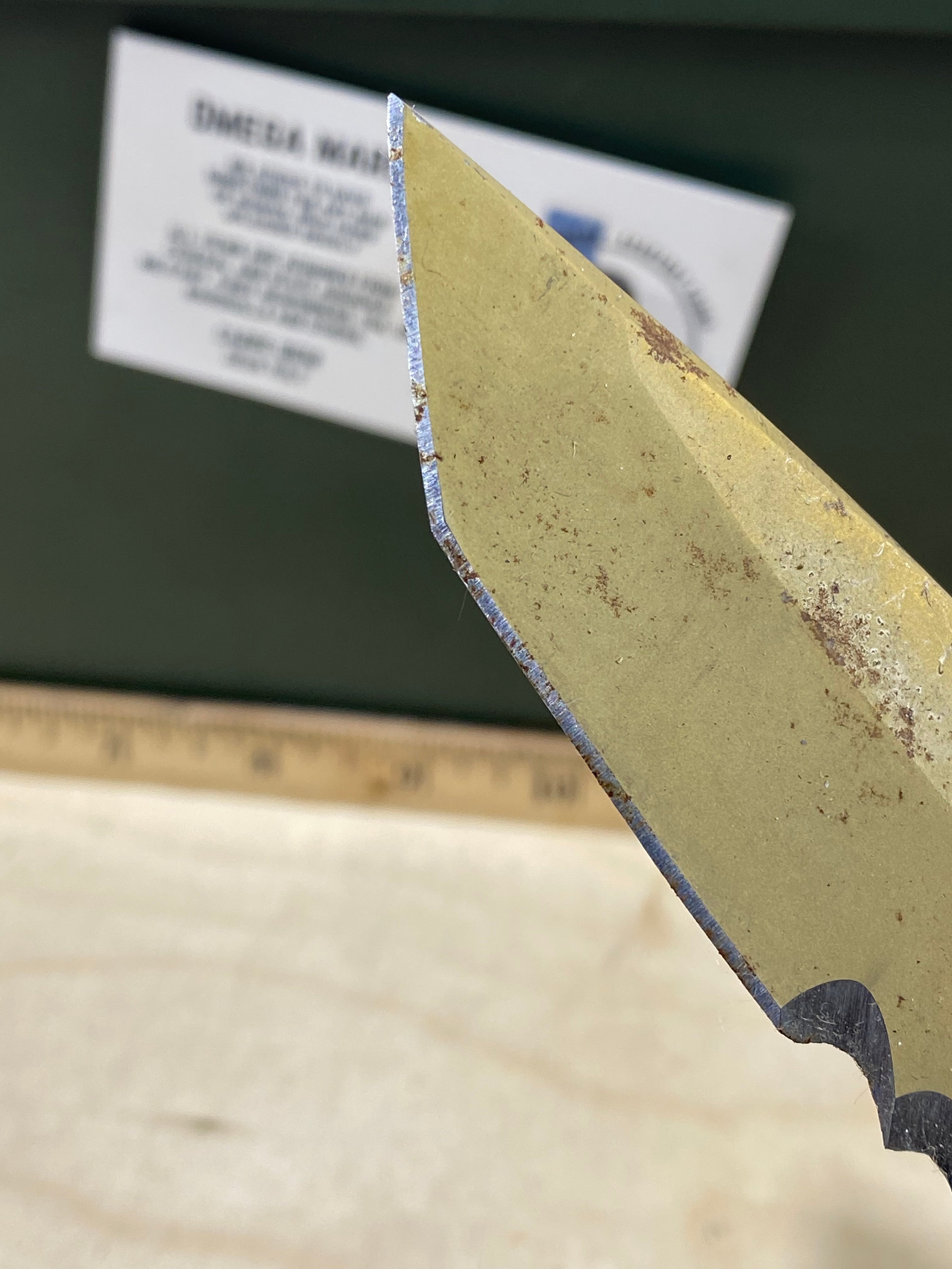 CRKT M16-14DSFG #158. Light usage. Super Dirty.
