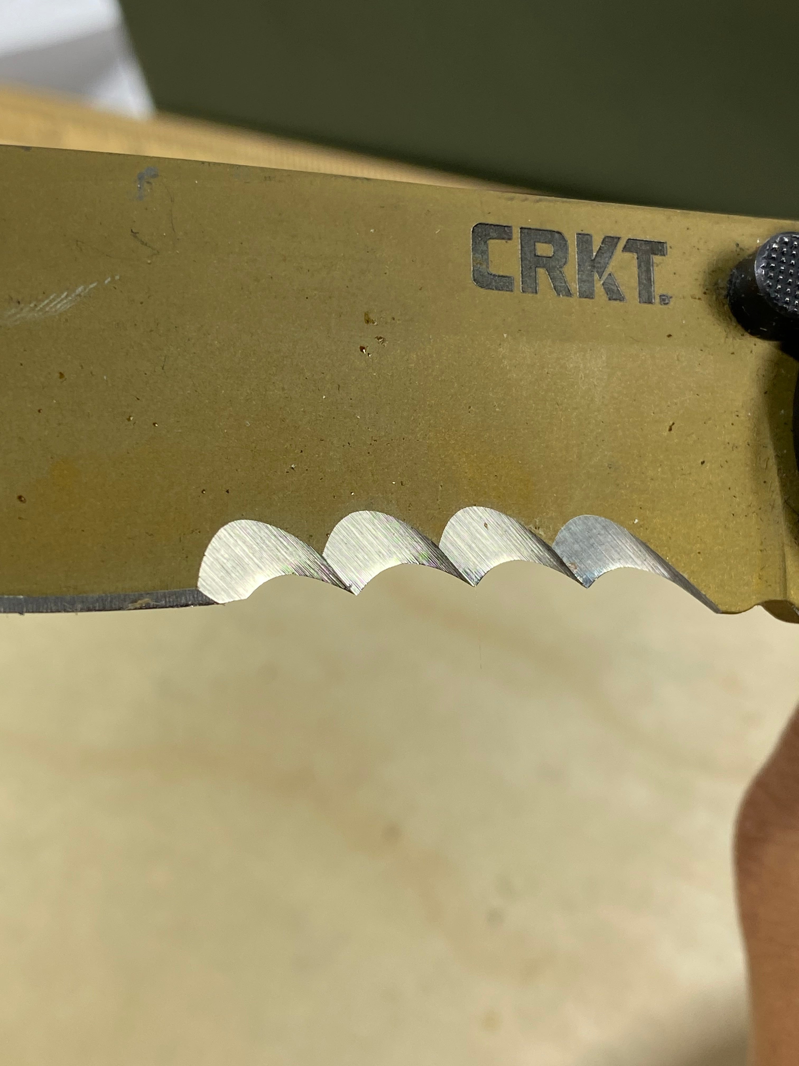 CRKT M21-14DSFG #159. Light usage. Dirty.