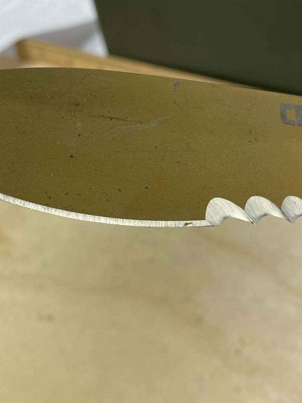 CRKT M21-14DSFG #159. Light usage. Dirty.