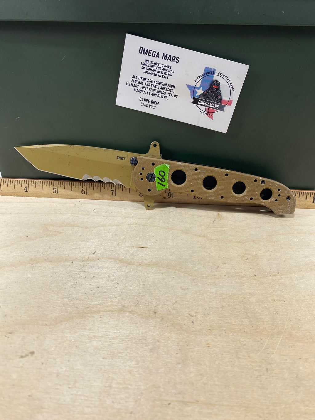 CRKT M16-14DSFG #160. Light usage.