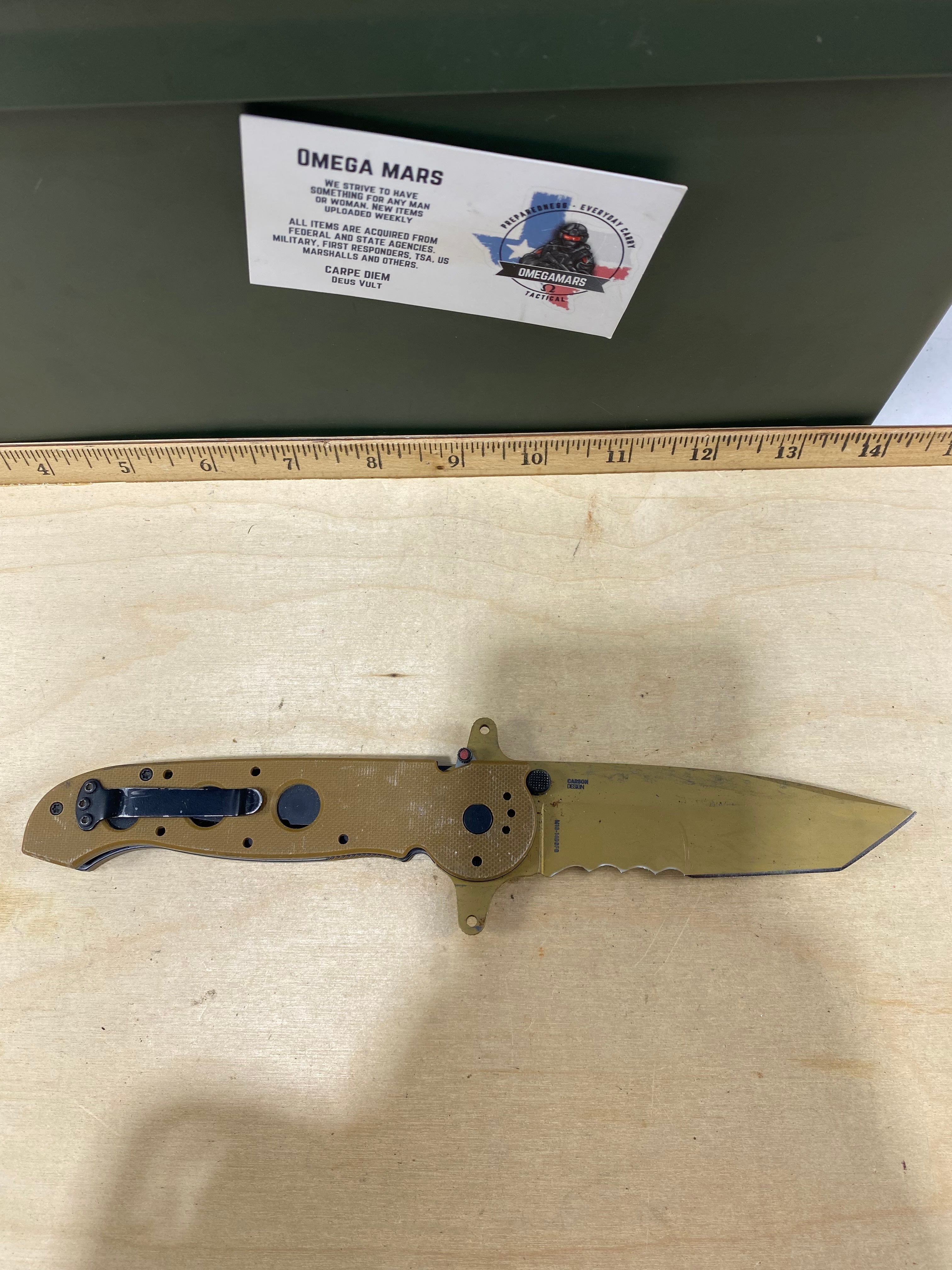 CRKT M16-14DSFG #160. Light usage.