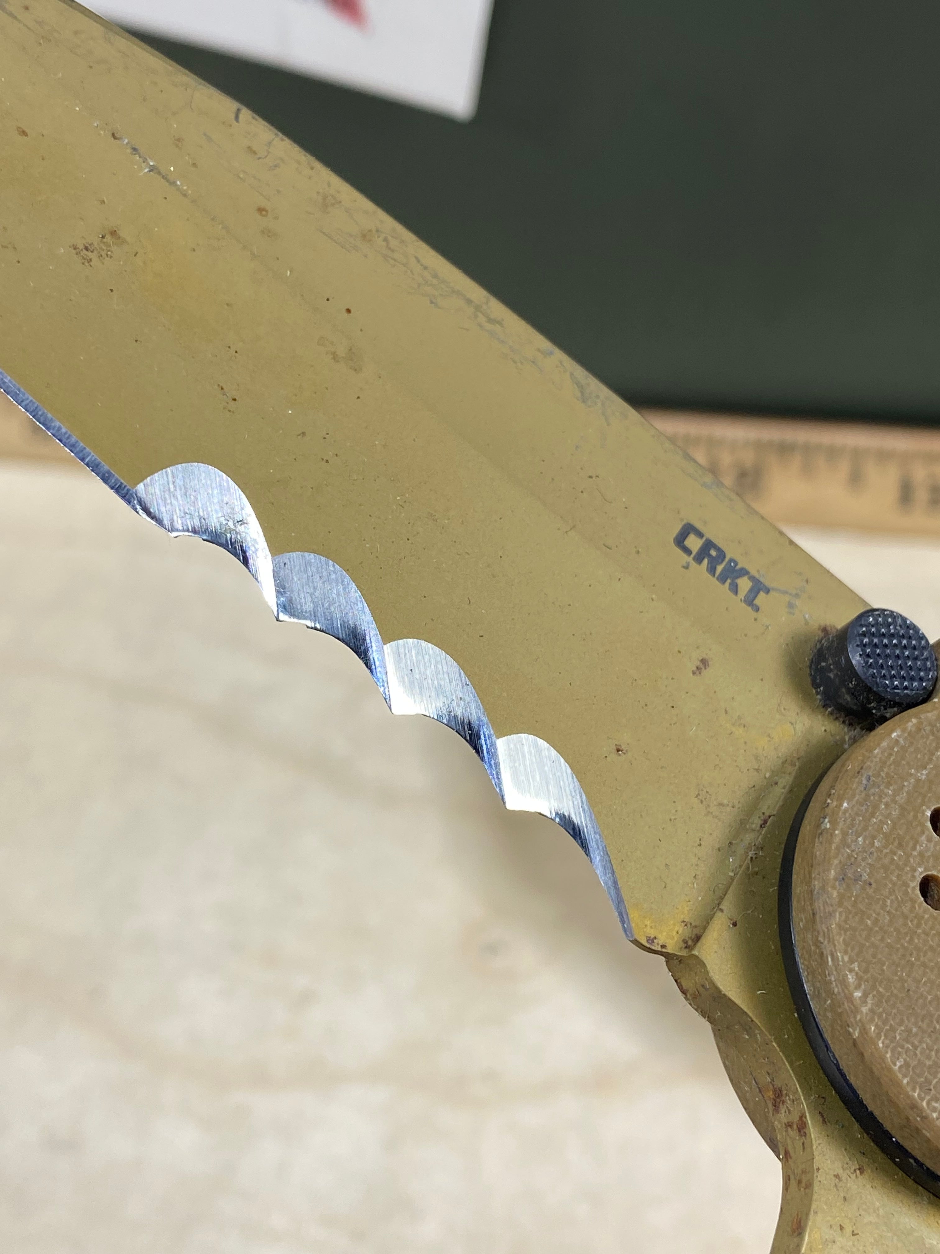 CRKT M16-14DSFG #160. Light usage.