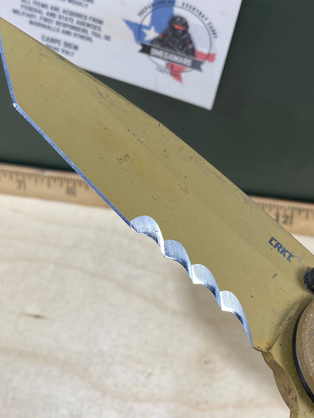 CRKT M16-14DSFG #160. Light usage.