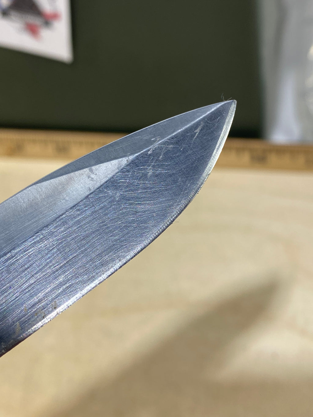 CRKT M4-02S #-4. Light usage. Resharpened.  Discontinued.