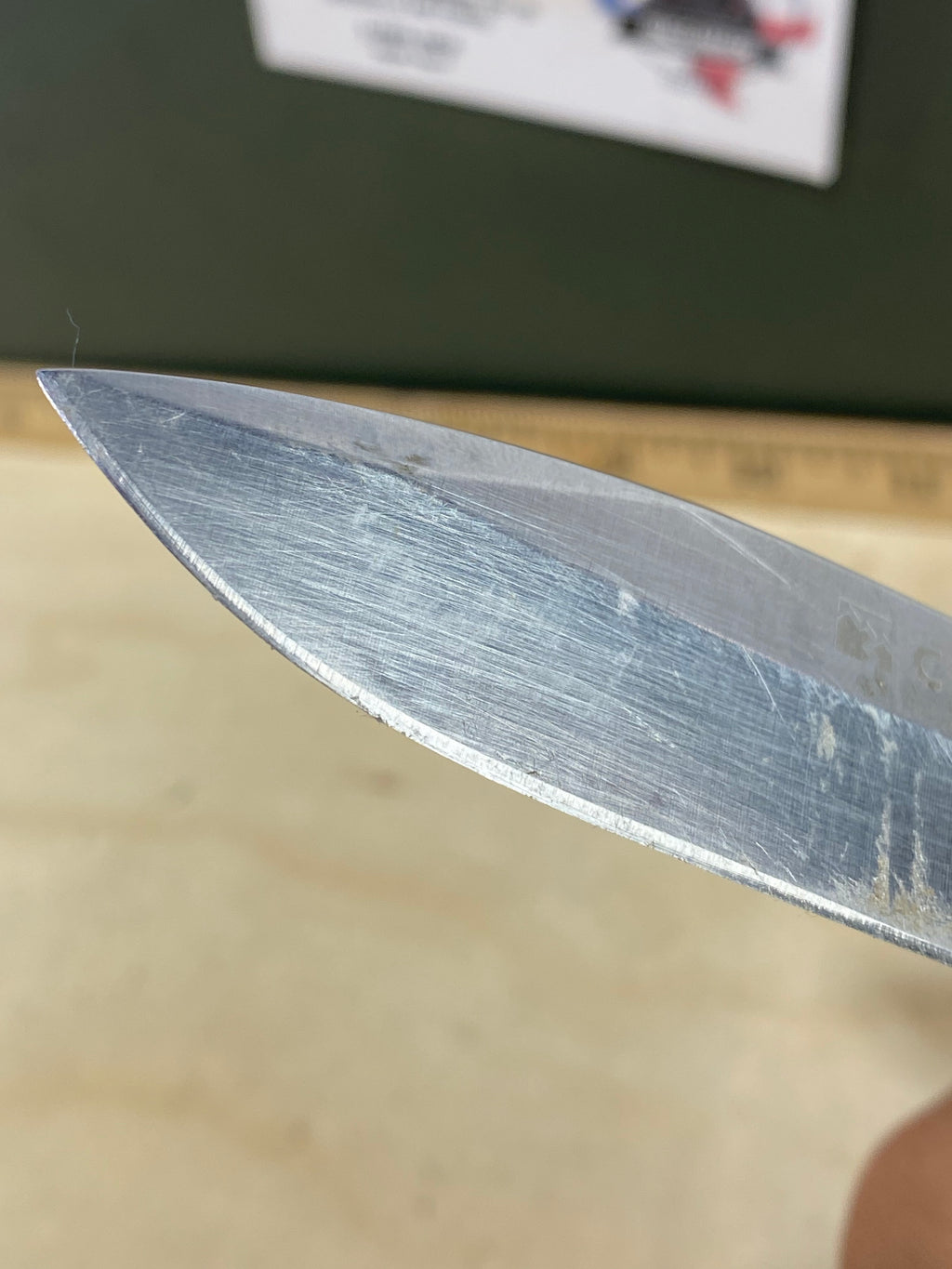 CRKT M4-02S #-4. Light usage. Resharpened.  Discontinued.