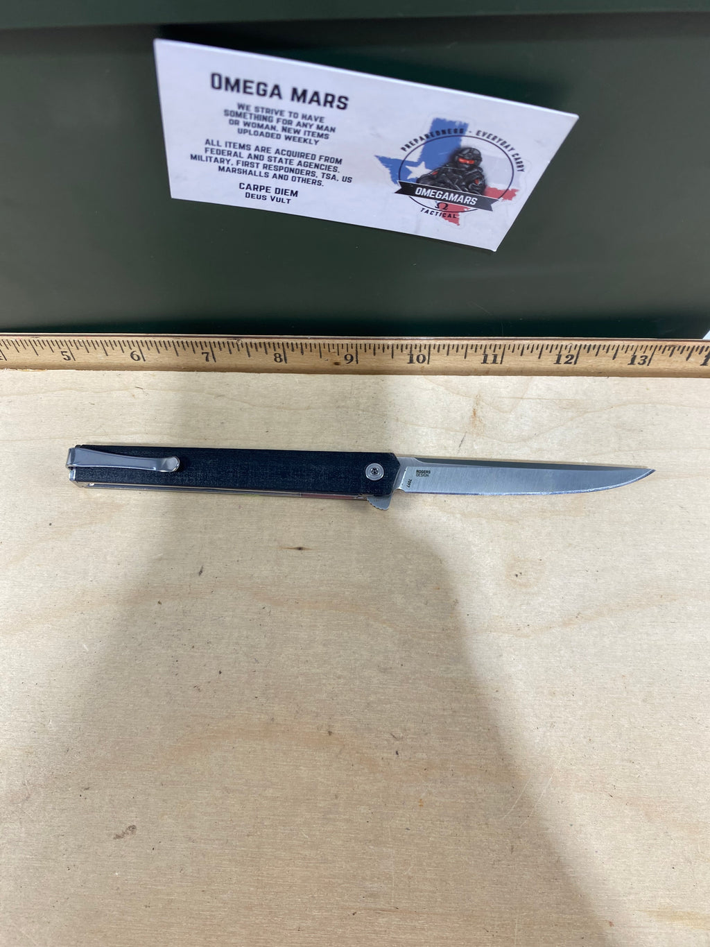 CRKT 7097 Rogers #-11. Light usage.