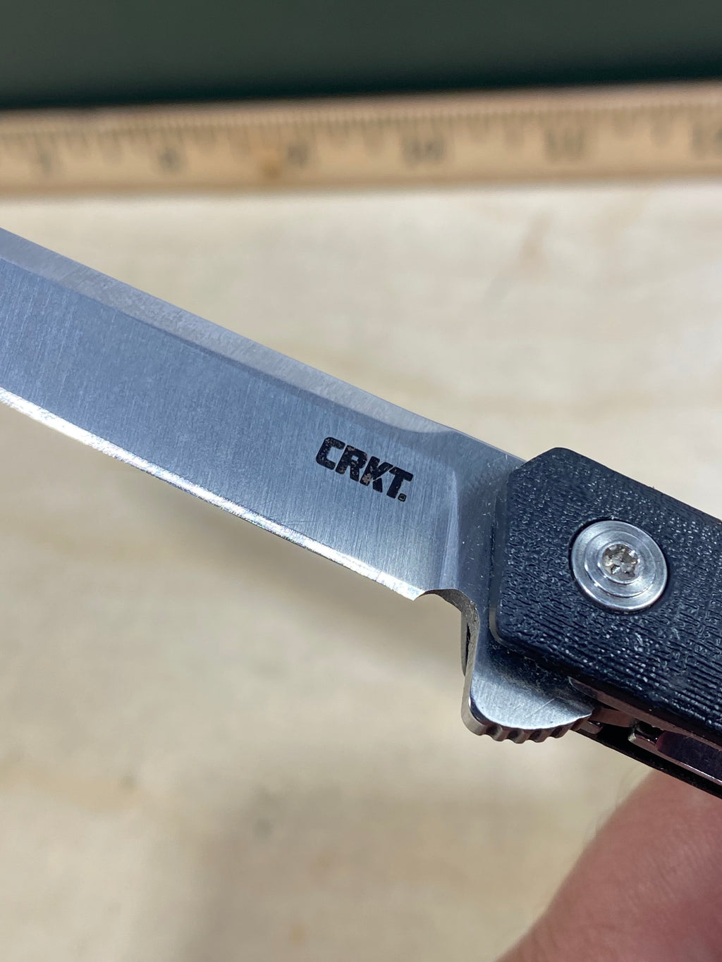 CRKT 7097 Rogers #-12. Light usage. Resharpened..