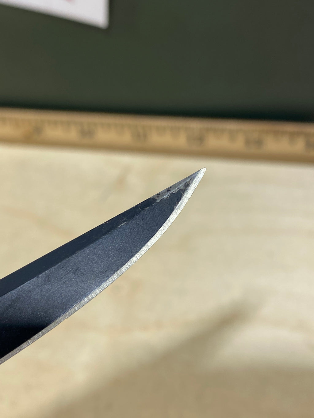 CRKT 7097K #-13. Light usage. Chip on blade