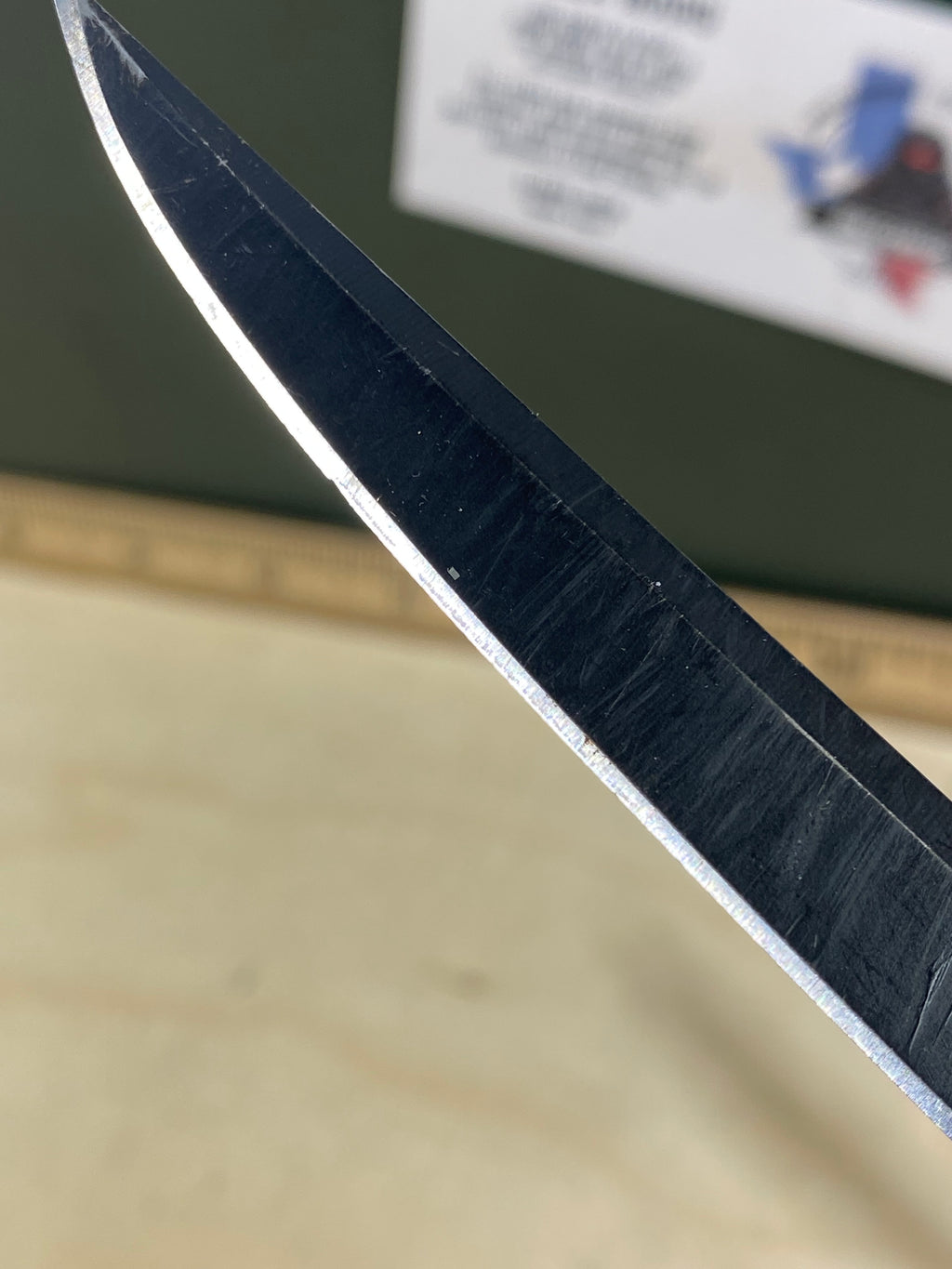 CRKT 7097K #-13. Light usage. Chip on blade