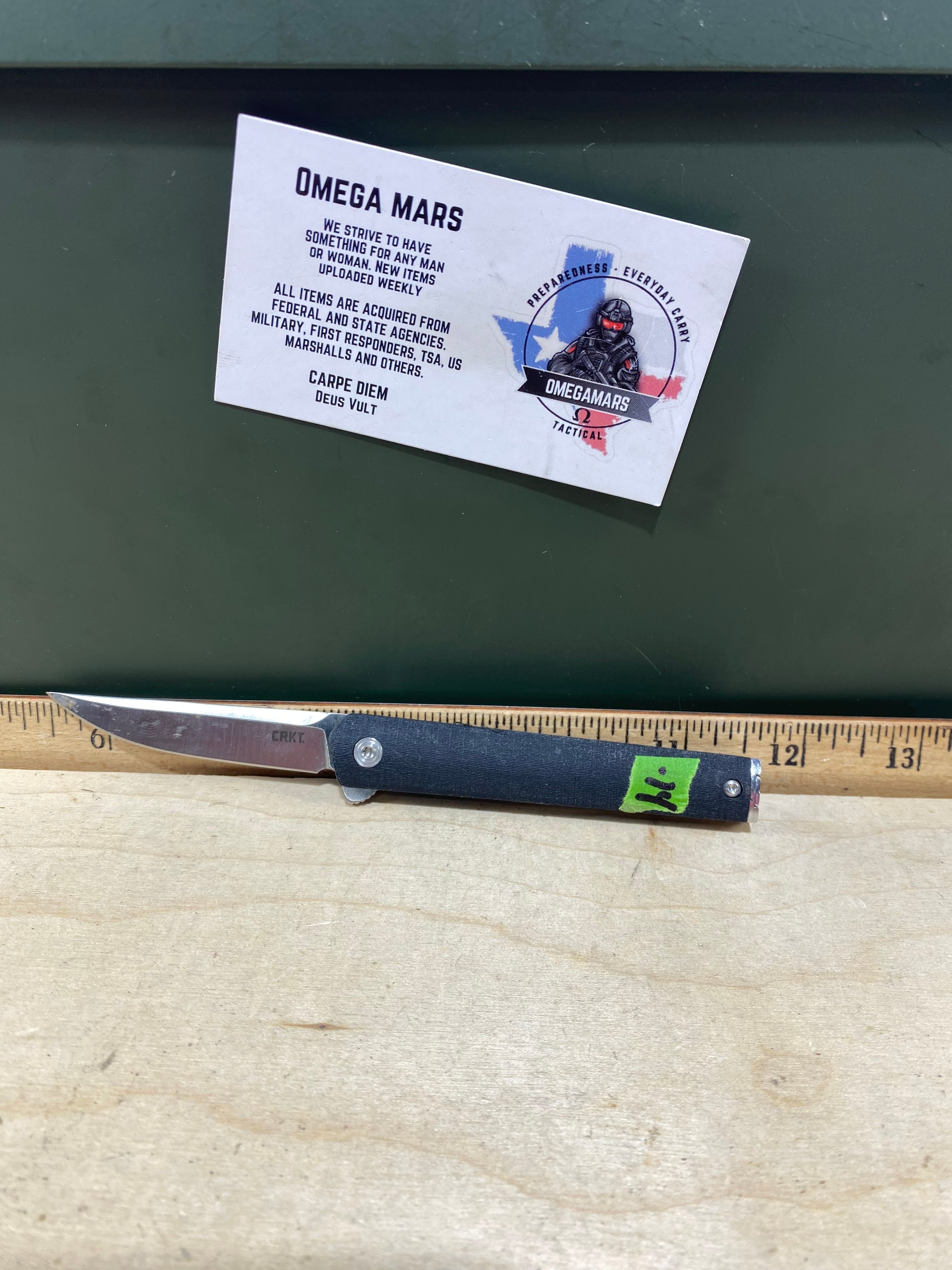 CRKT 7095KX #-14. Light usage. Dirty.