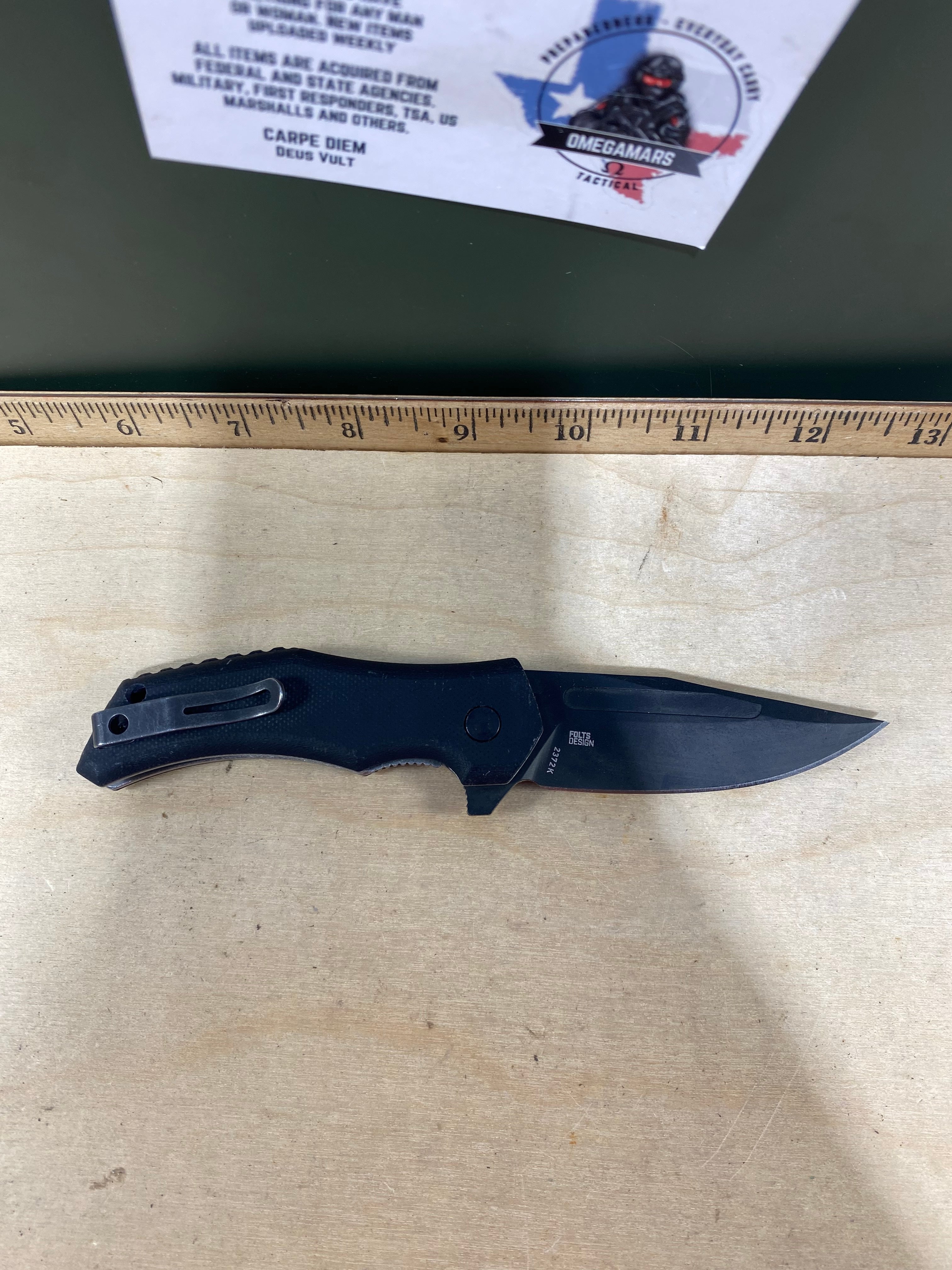 CRKT 2372K #-15. Light usage.