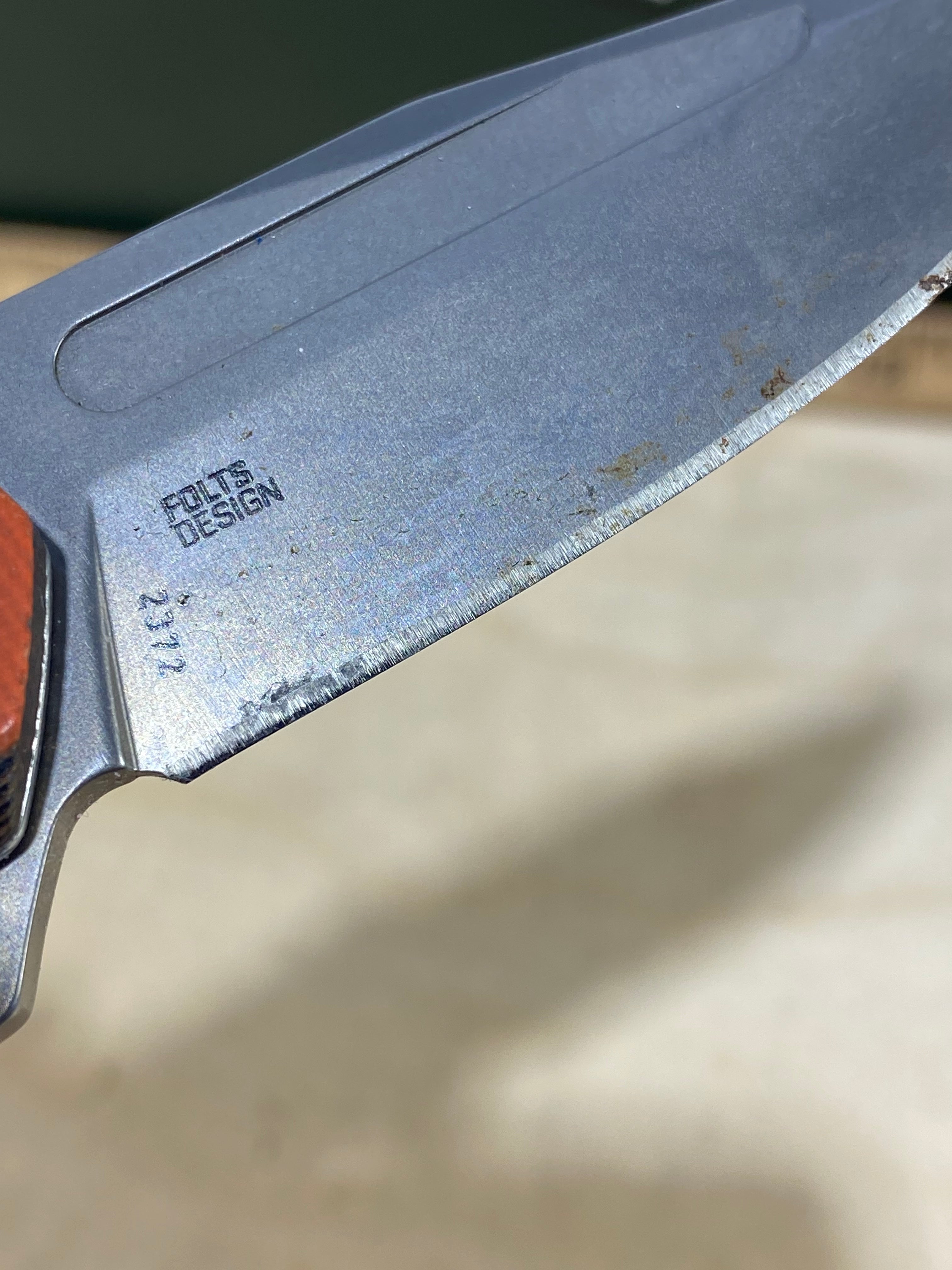 CRKT 2372 #-16. Light usage. Dirty.