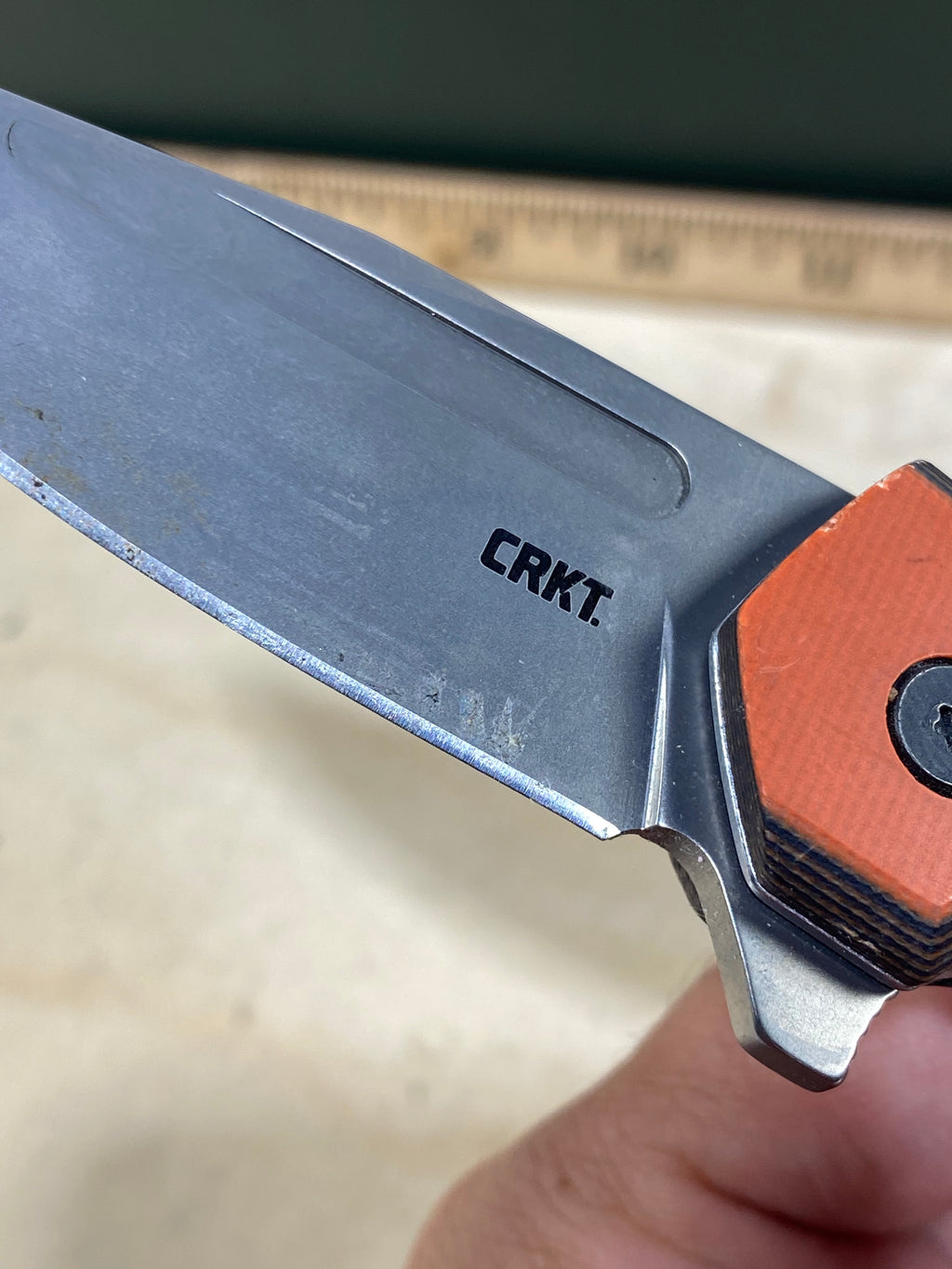 CRKT 2372 #-16. Light usage. Dirty.