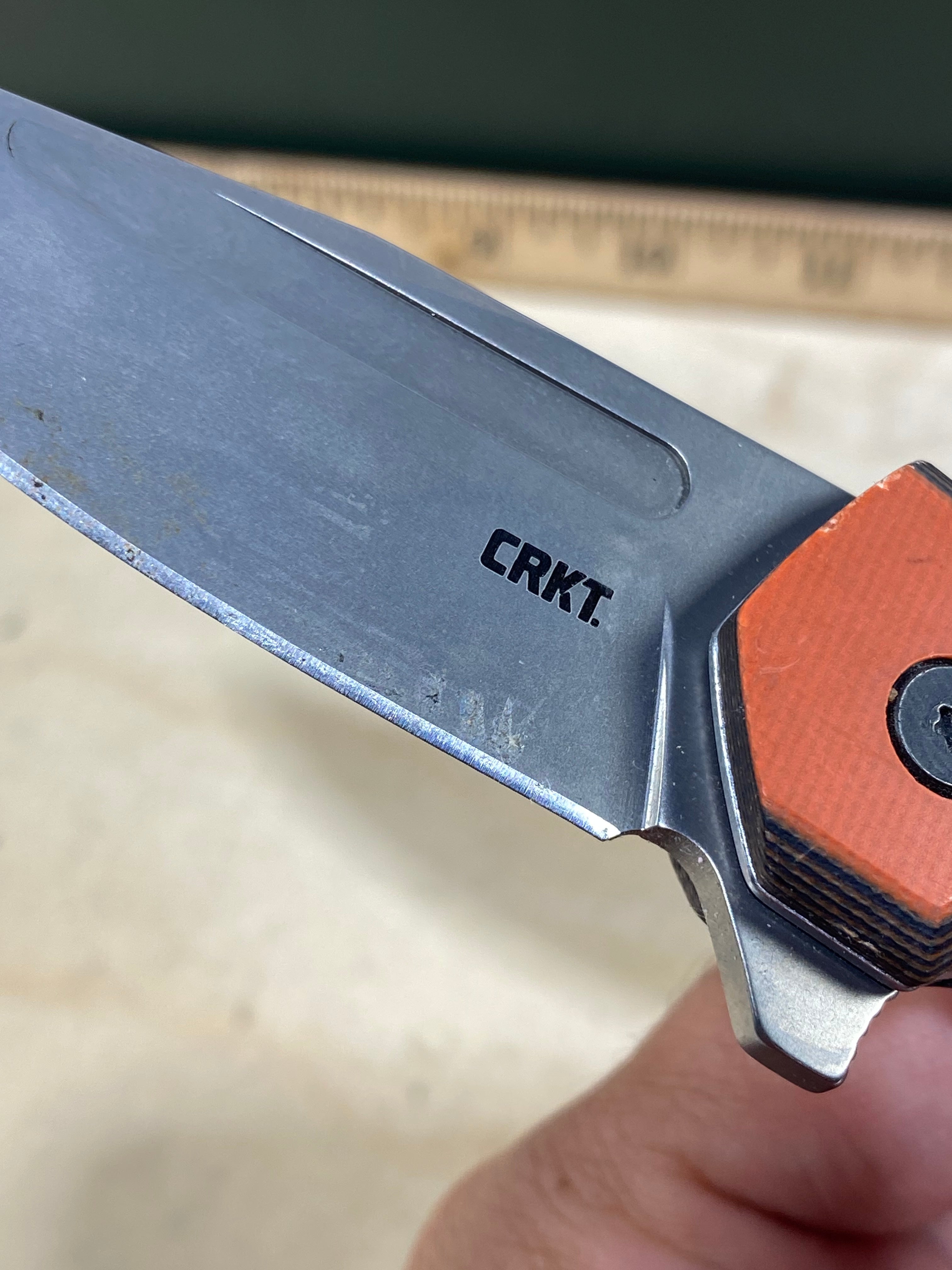 CRKT 2372 #-16. Light usage. Dirty.