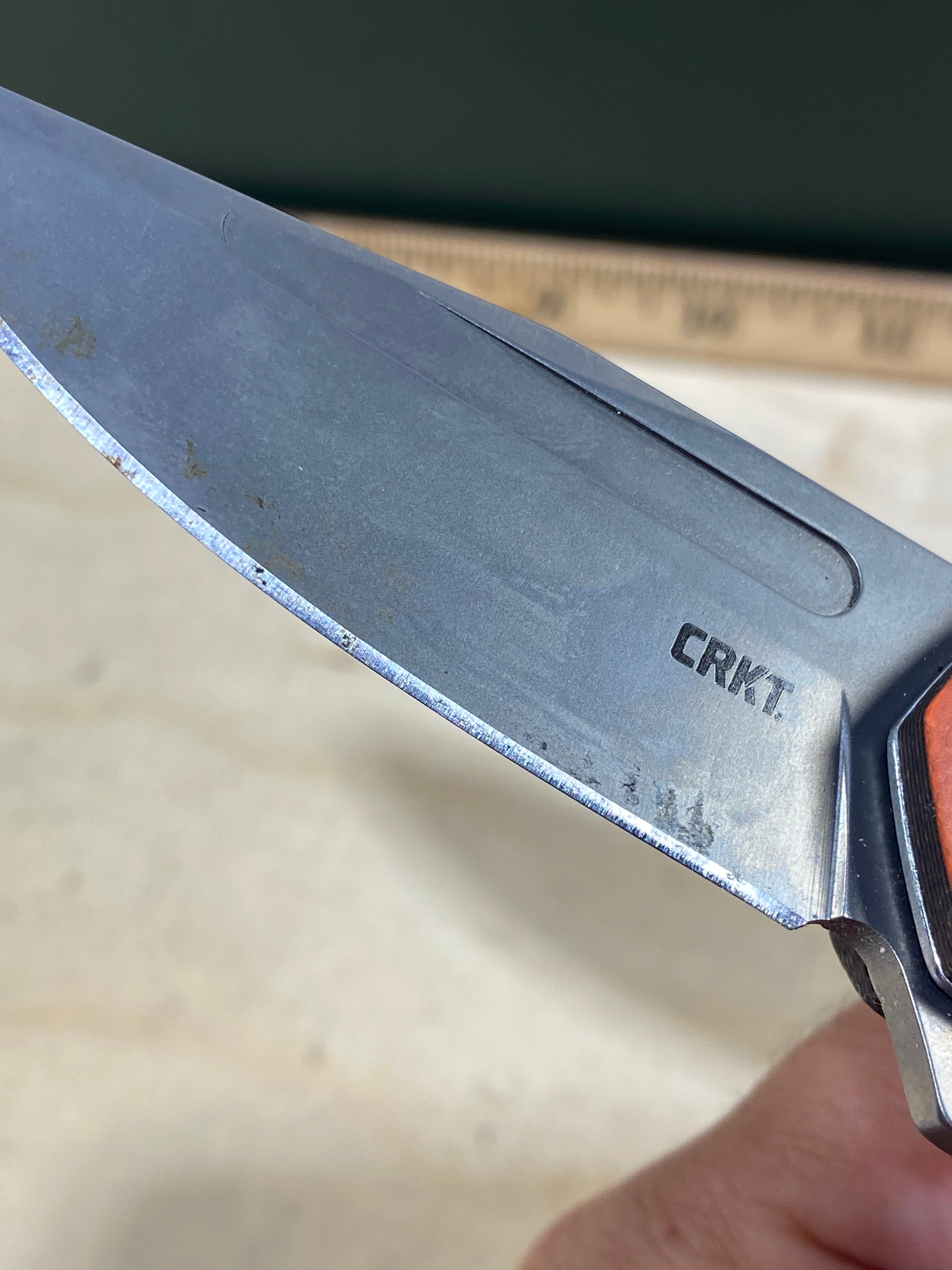 CRKT 2372 #-16. Light usage. Dirty.