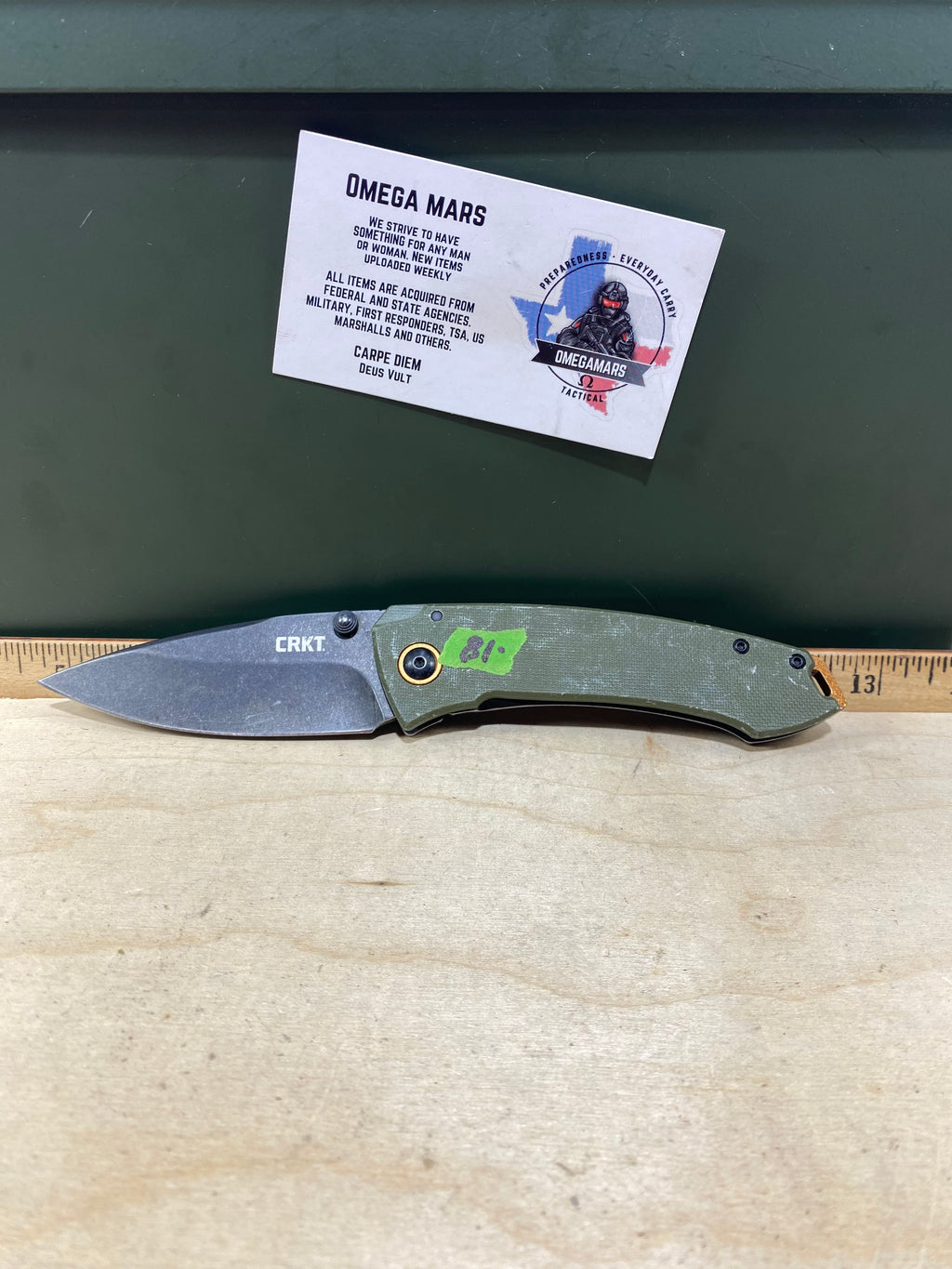 CRKT 2520 Tuna #-18. Light usage.