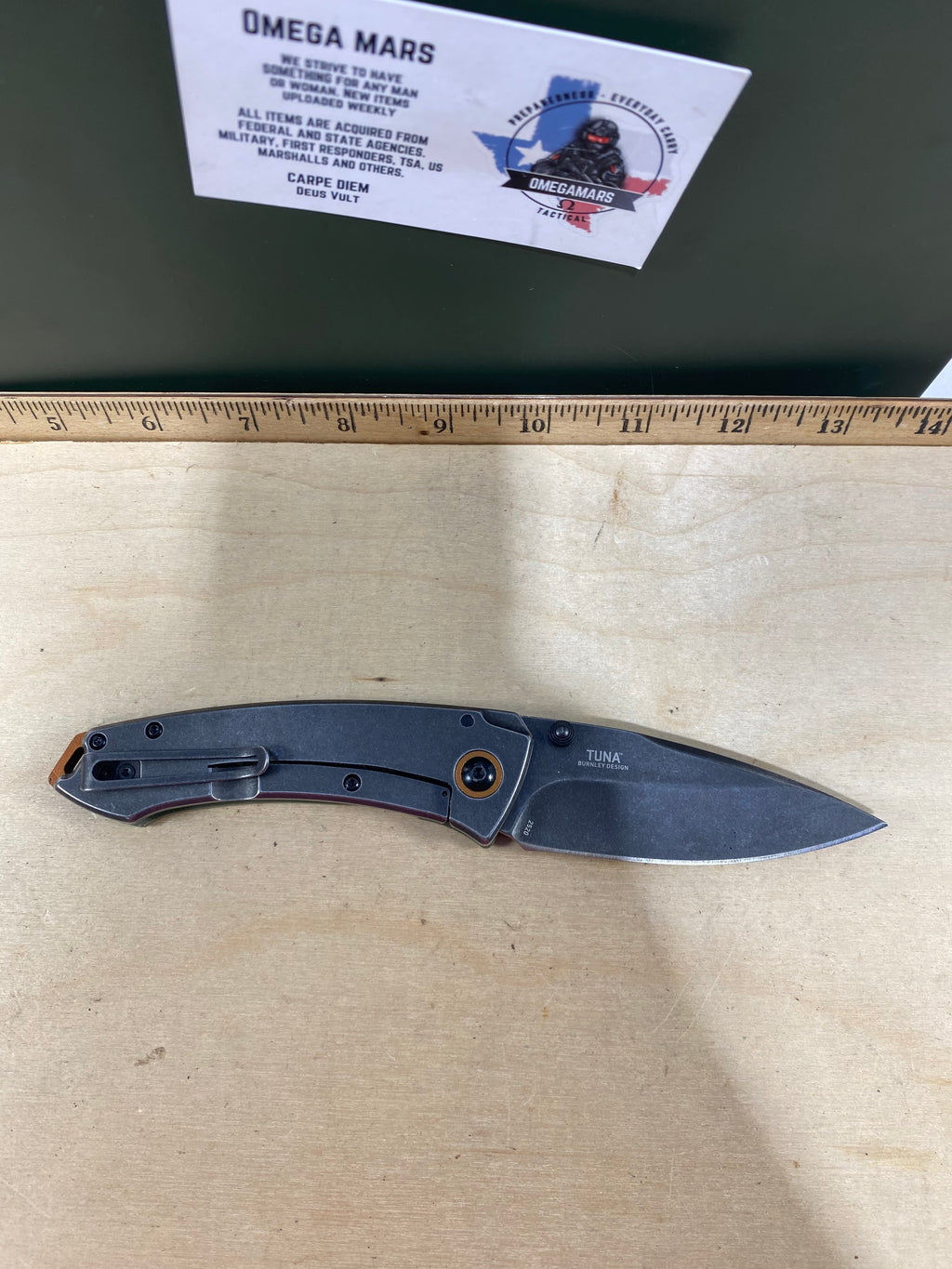 CRKT 2520 Tuna #-19. Light usage.