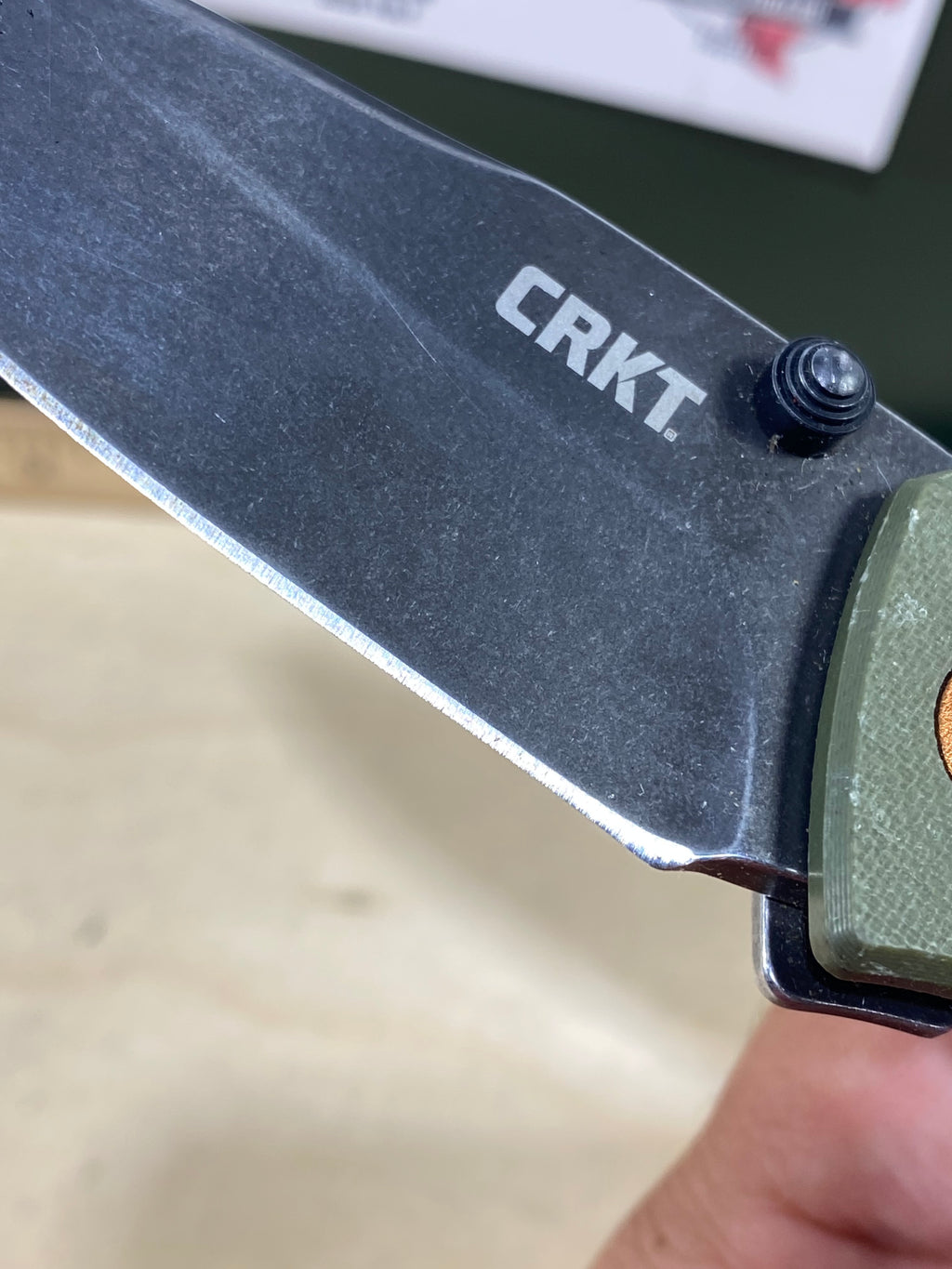 CRKT 2520 Tuna #-19. Light usage.