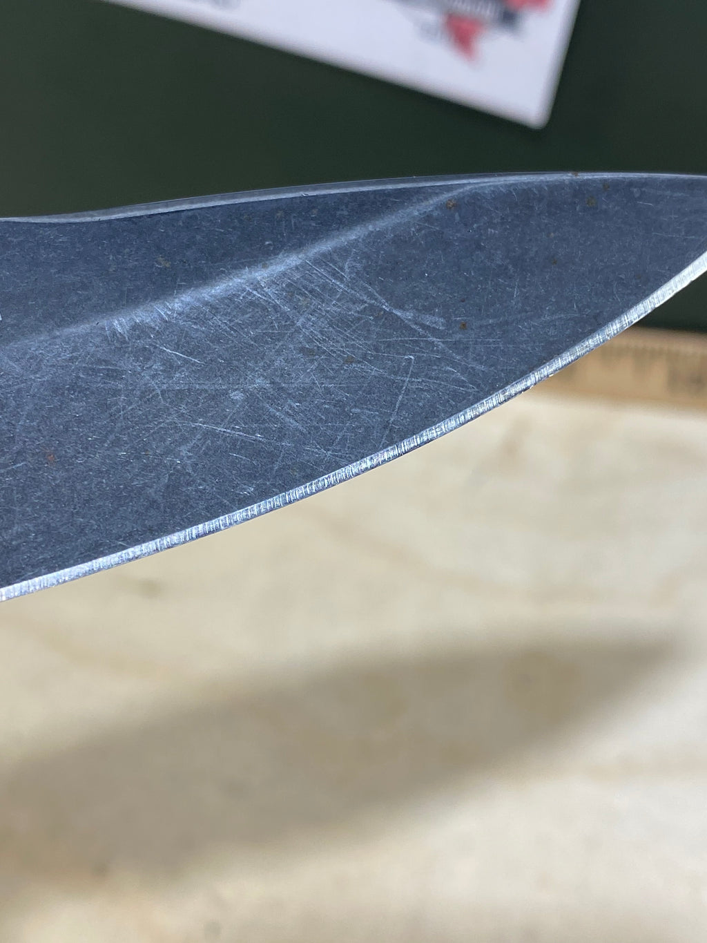 CRKT 2520 Tuna #-21. Light usage. Chips on blade. Resharpened.