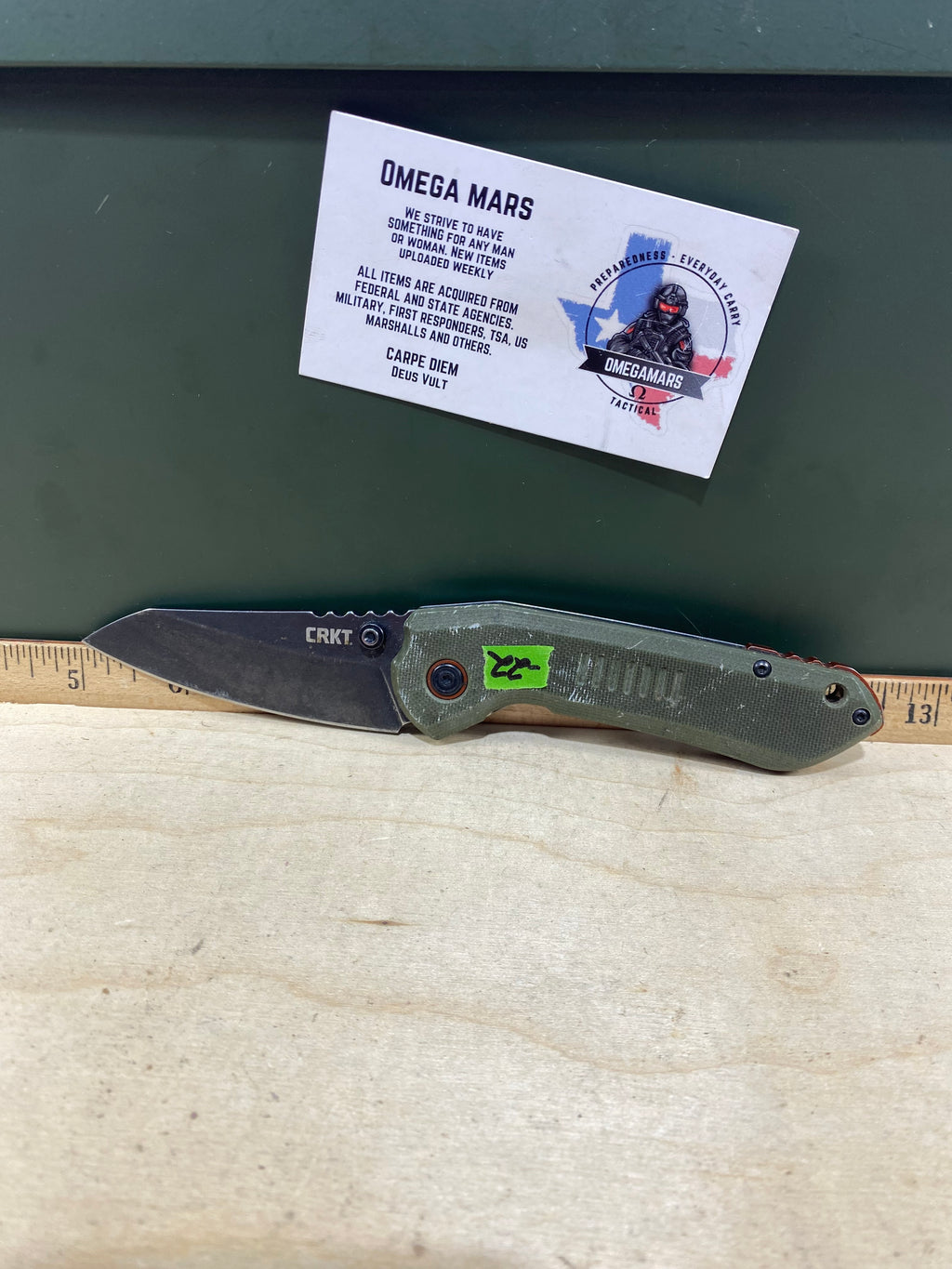 CRKT 6280 Overland #-22. Light usage.