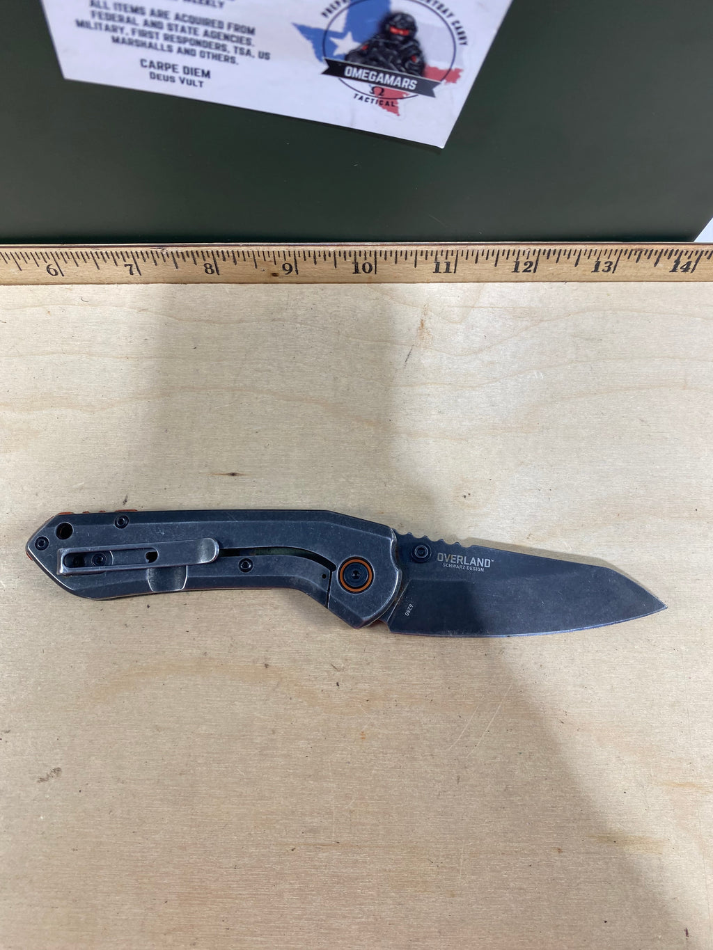 CRKT 6280 Overland #-22. Light usage.