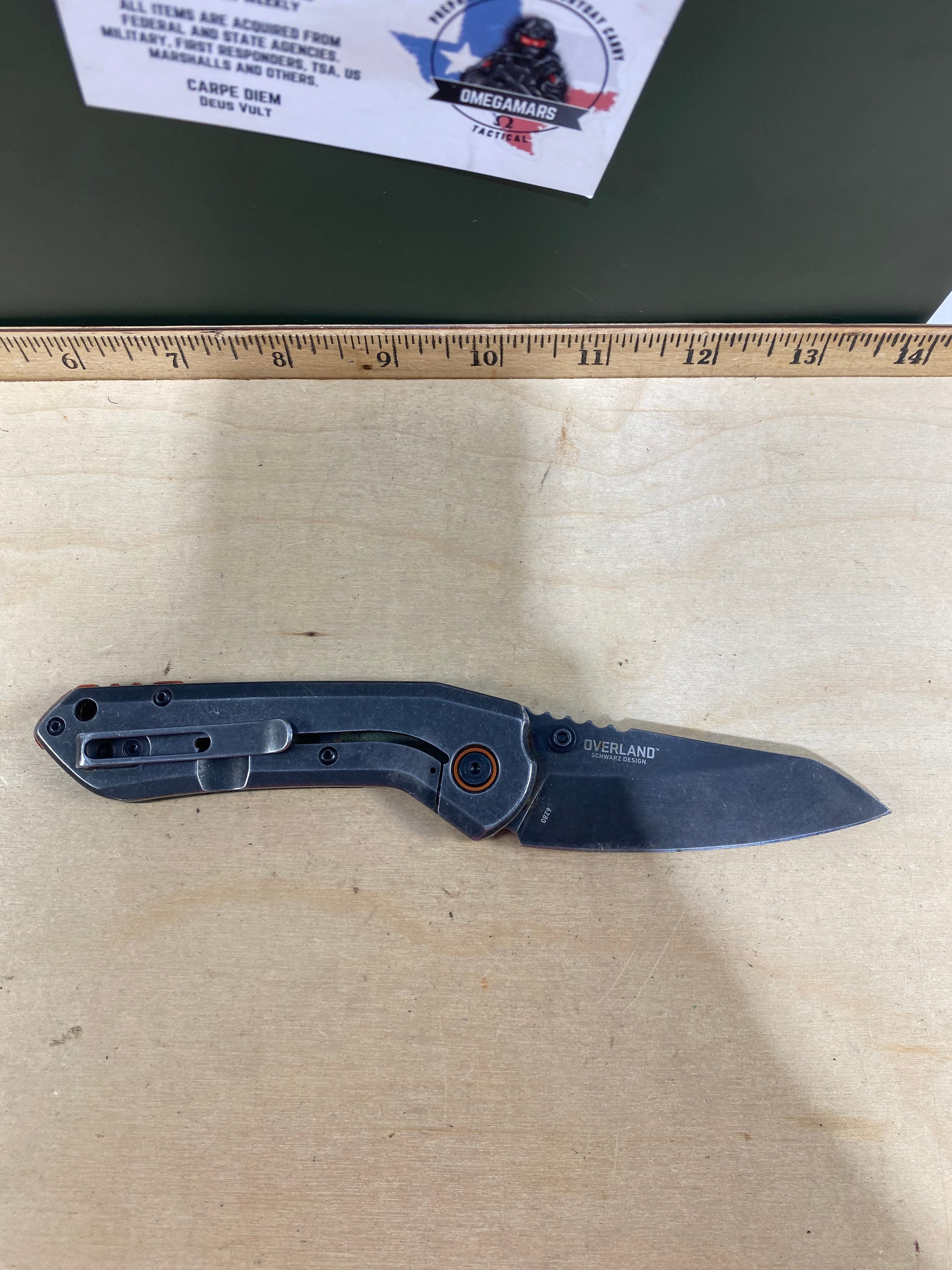 CRKT 6280 Overland #-22. Light usage.